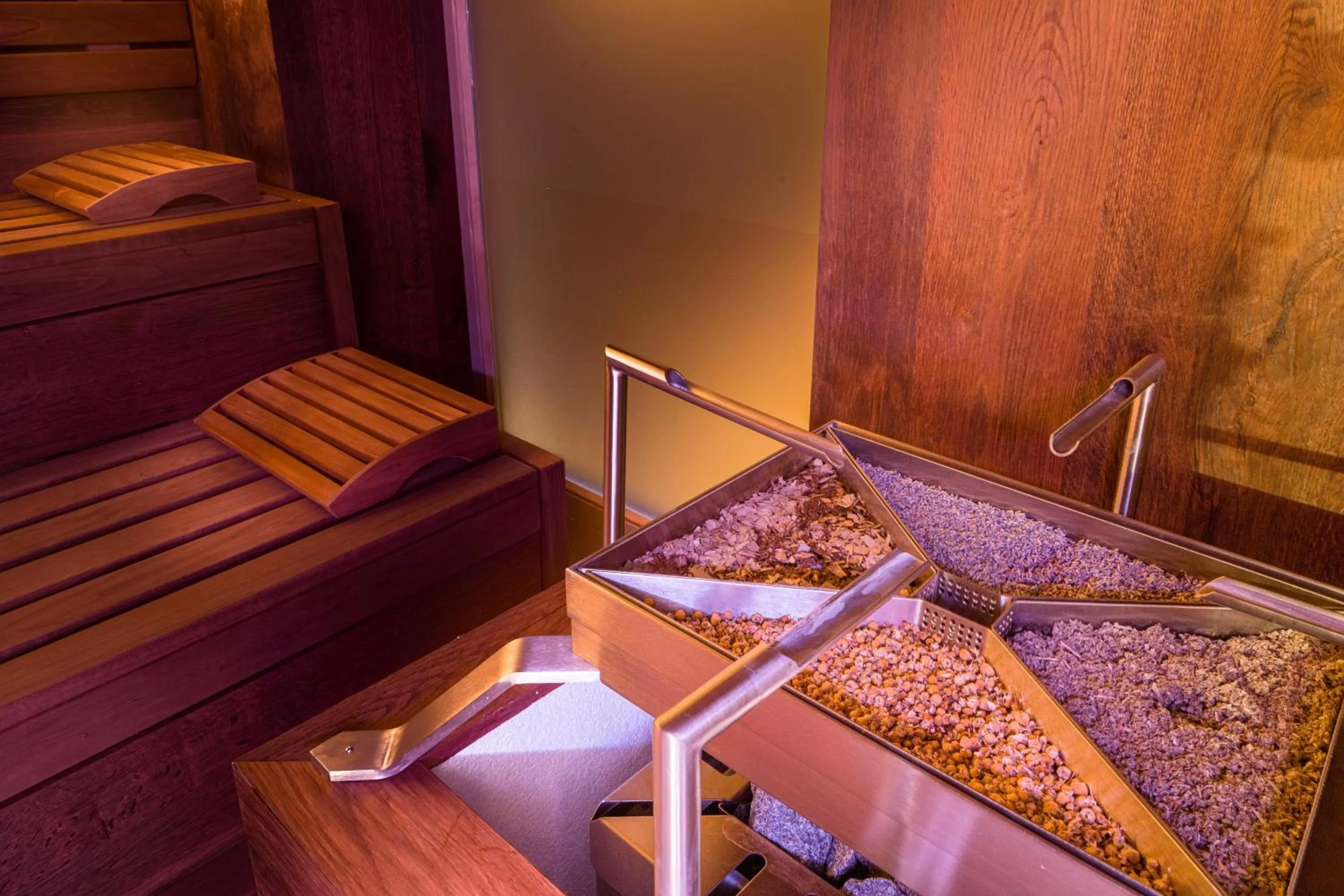 Sauna, Bed in Hotel Englhof