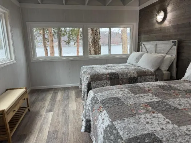 Bed in Point View Resort