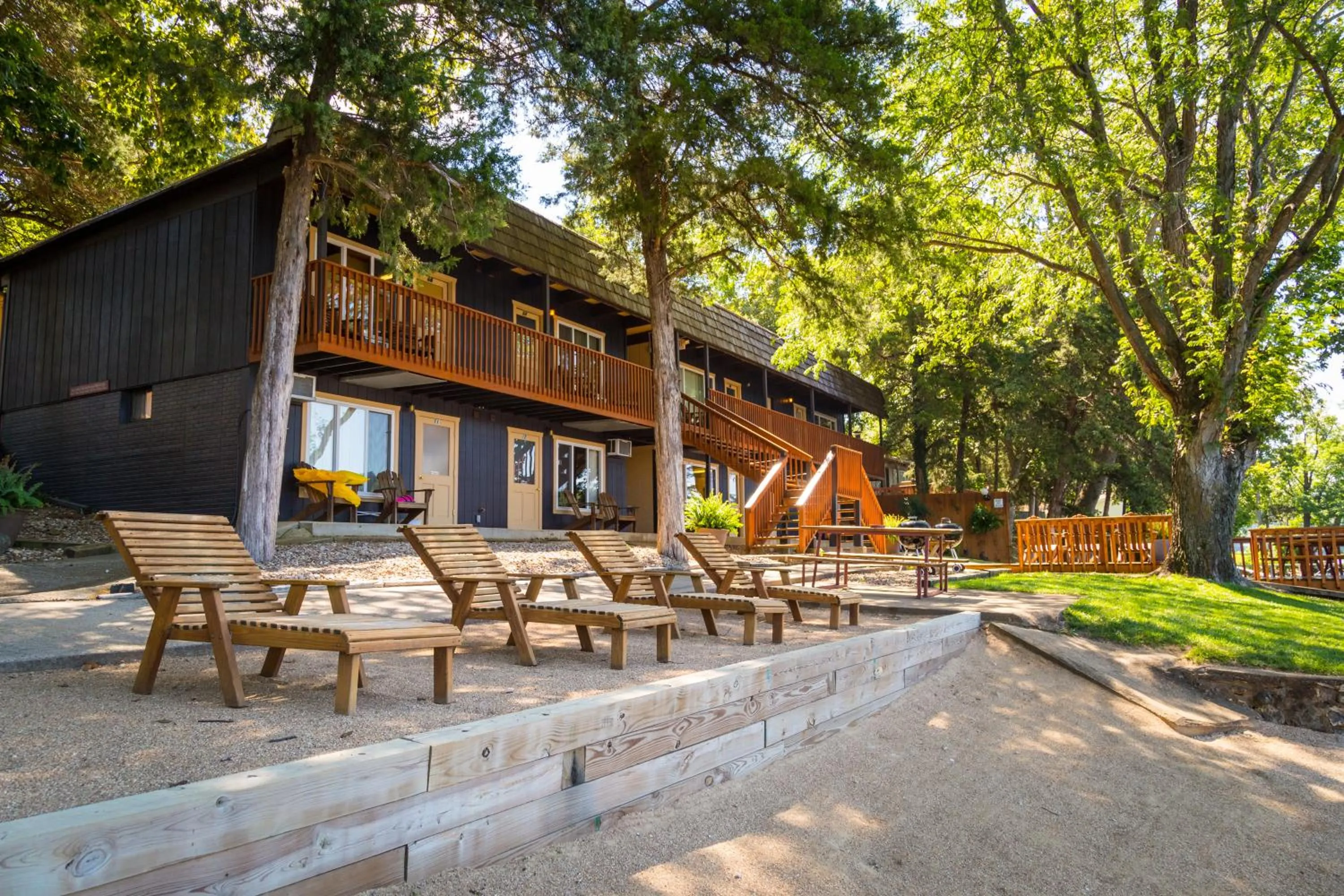 Patio in Point View Resort