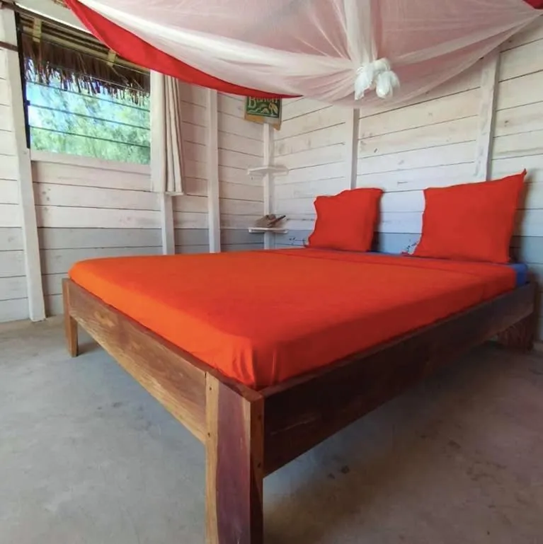 Bed in Ocean Lodge Kite & Windsurf