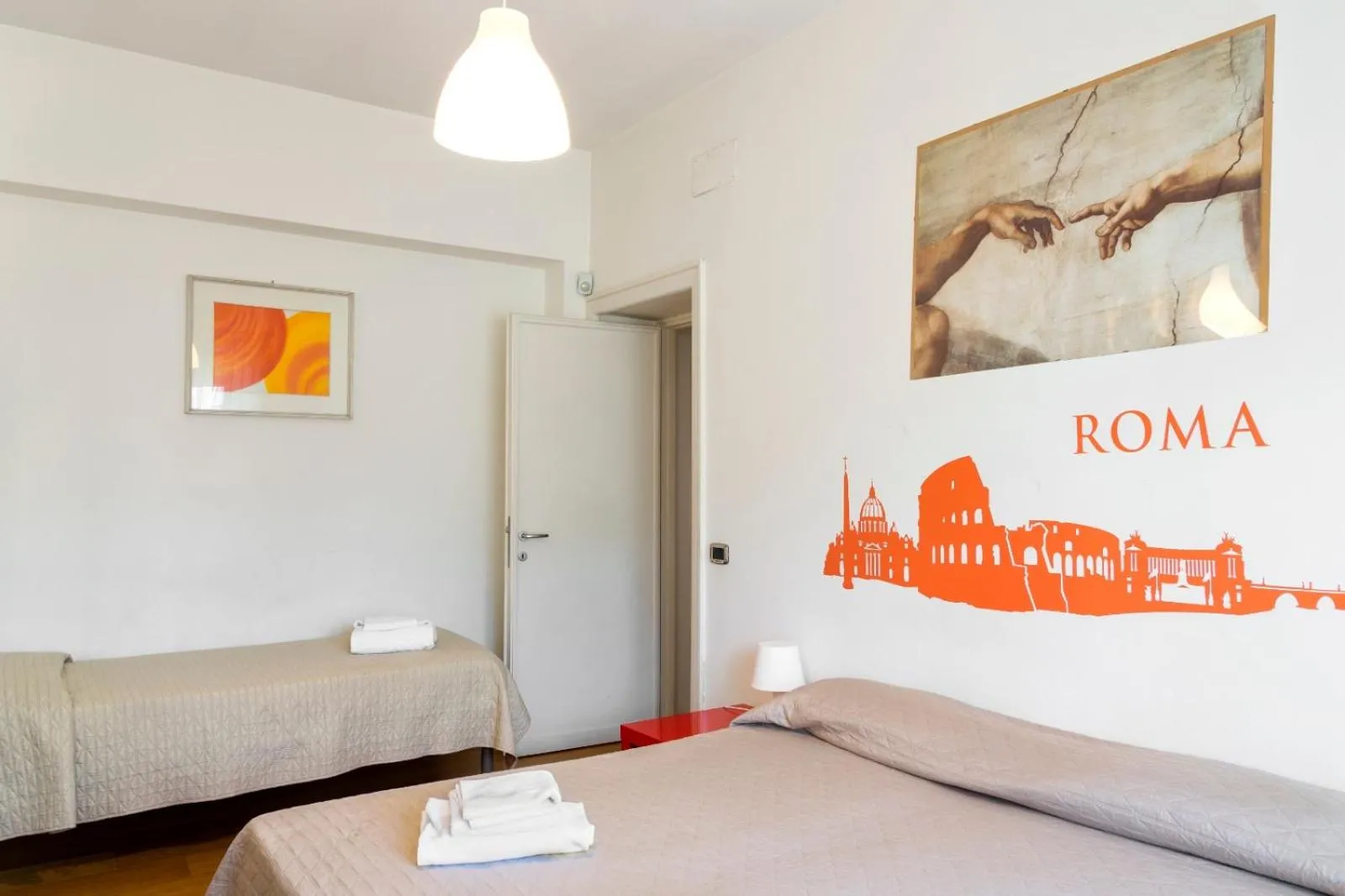 Bed in The Colours Of Rome