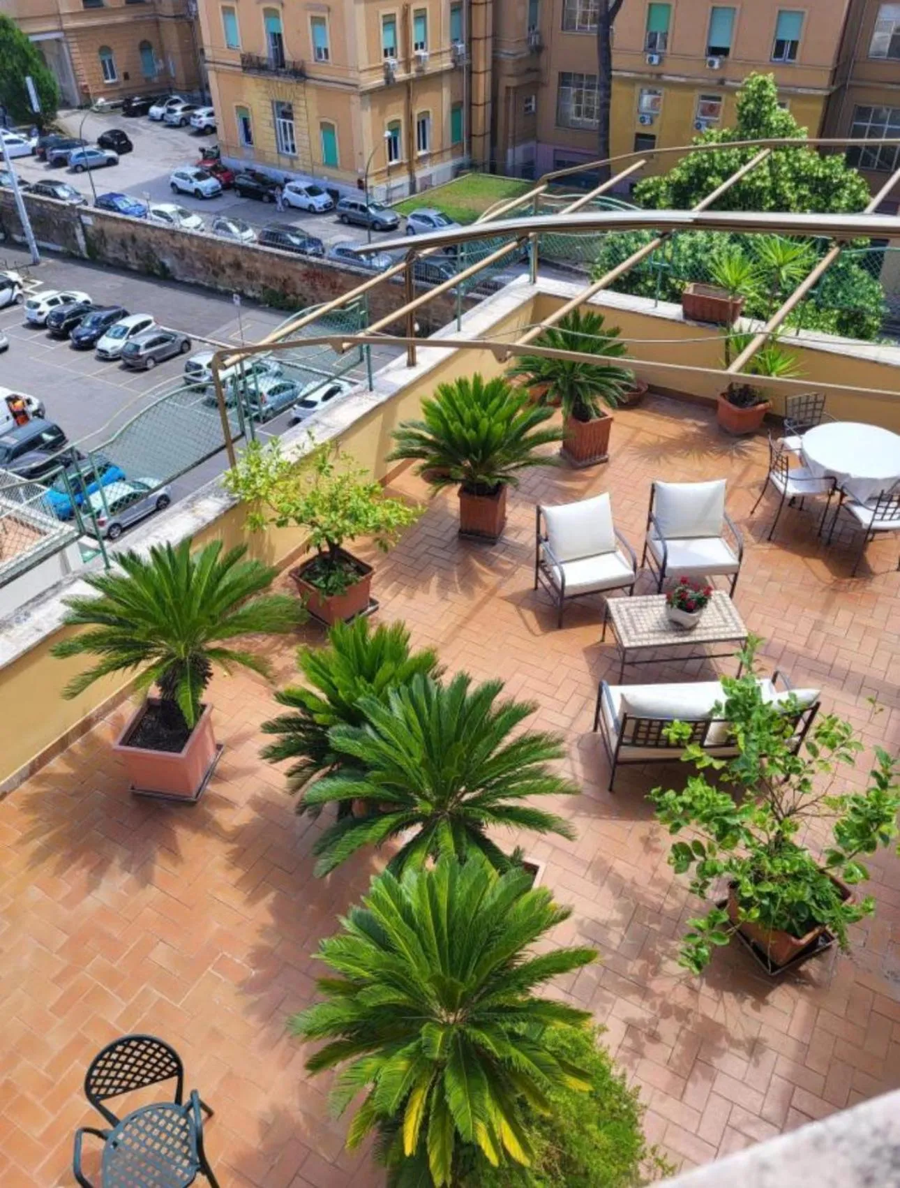 Garden view in All Comfort Astoria Palace