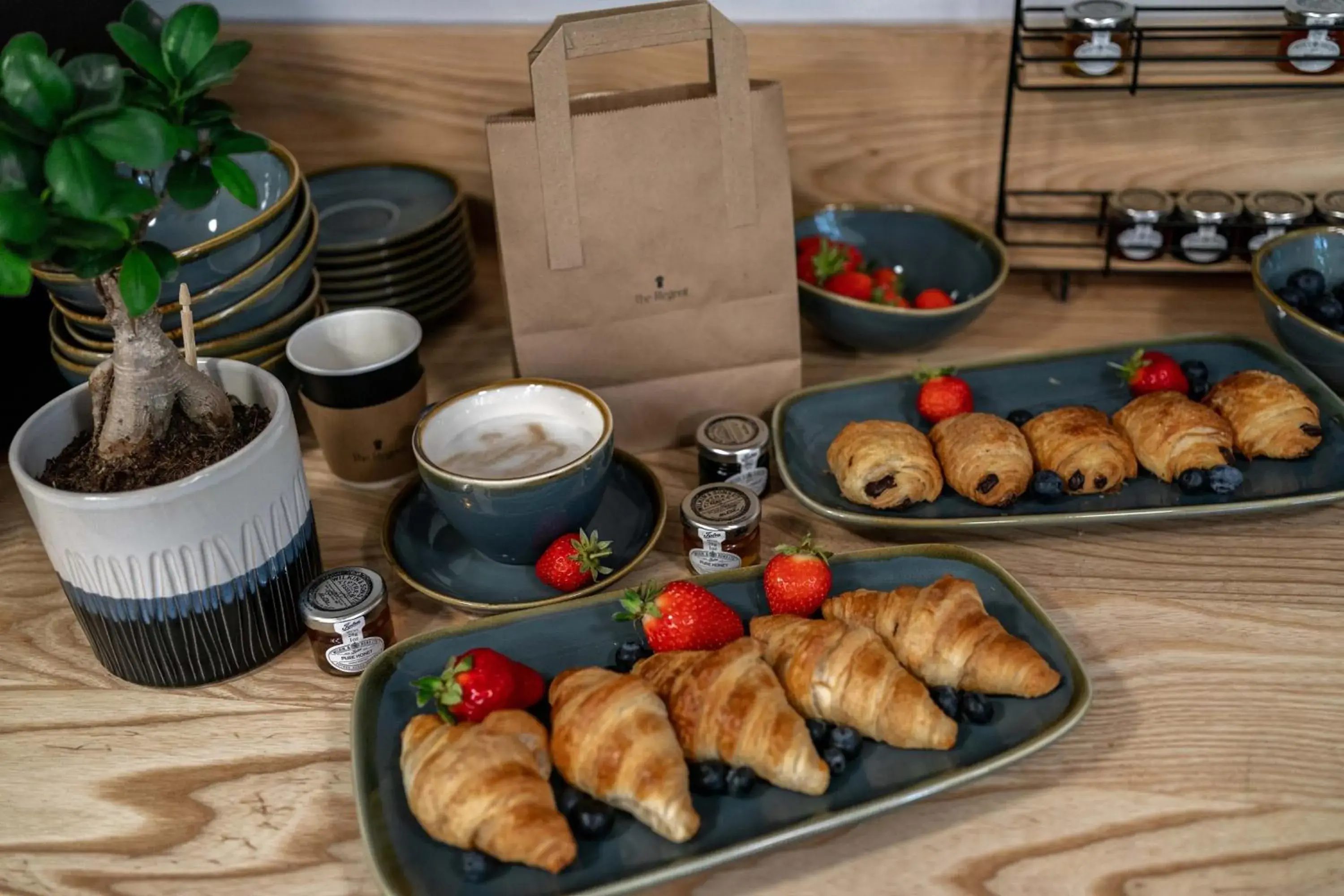 Continental breakfast in The Regent Aparthotel Continental breakfast in The Regent Aparthotel