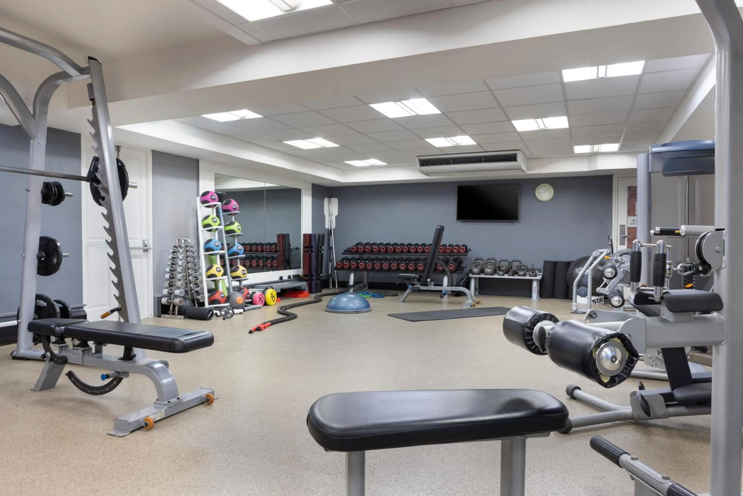 Fitness centre/facilities in DoubleTree by Hilton St. Anne's Manor