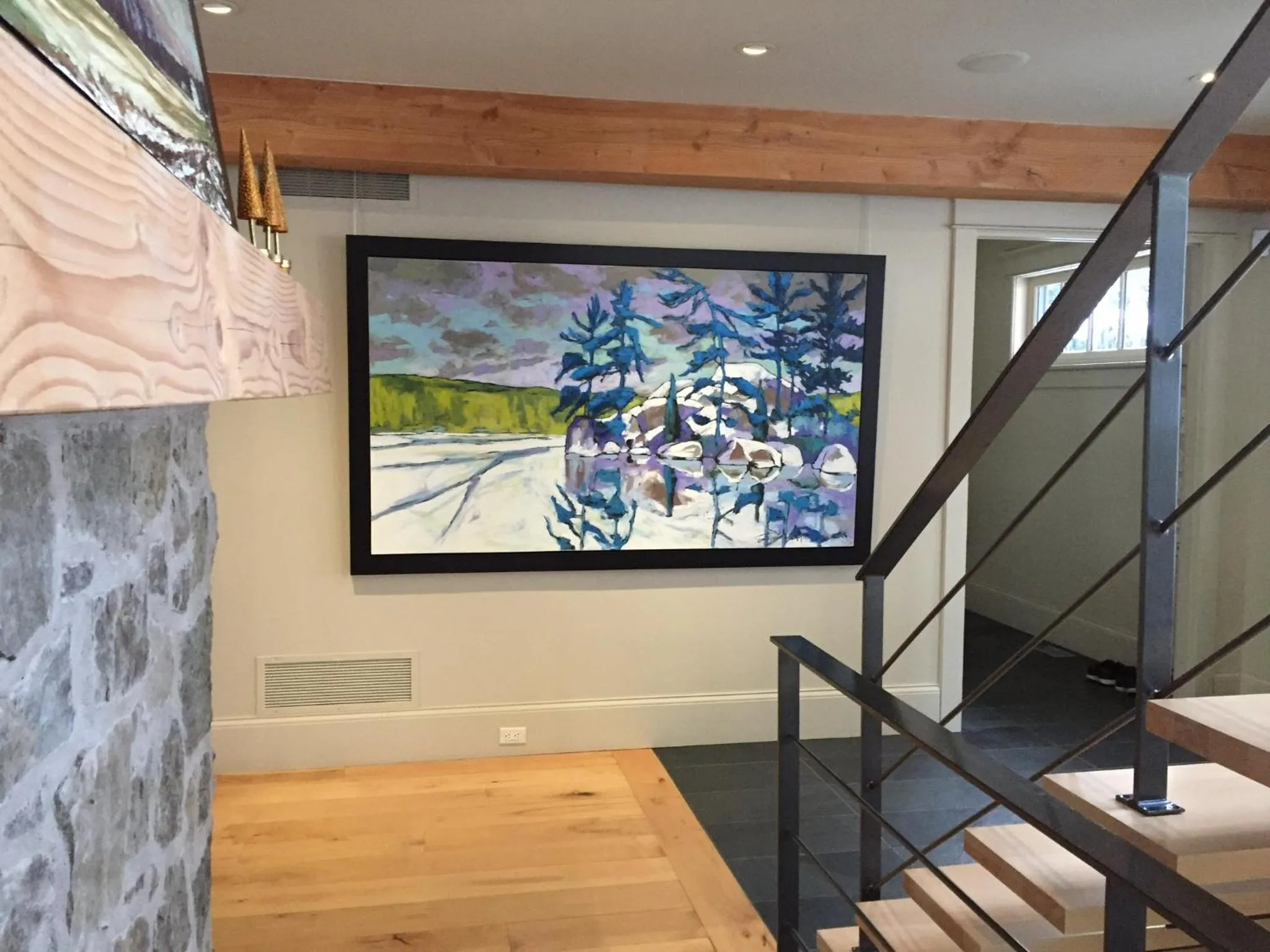 Gîte et Atelier de L'Artiste Peintre Paysagiste Canadien Gordon Harrison