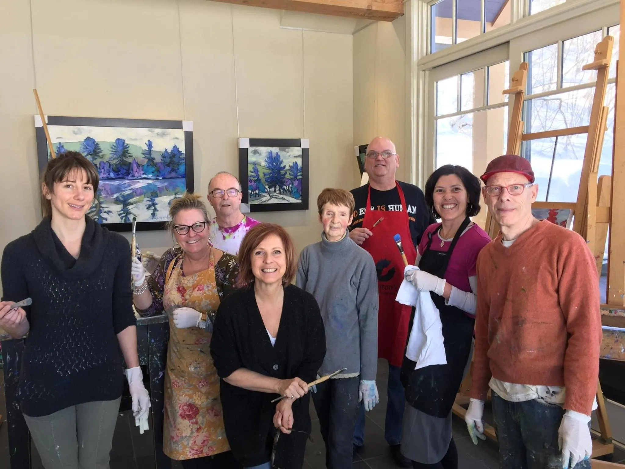 Gîte et Atelier de L'Artiste Peintre Paysagiste Canadien Gordon Harrison