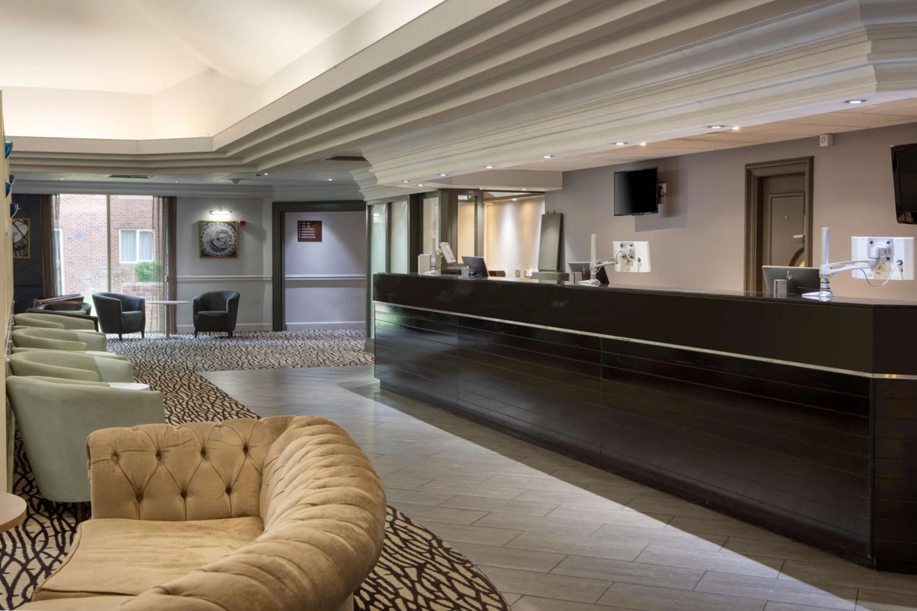 Lobby or reception in Orida Hotels Newbury