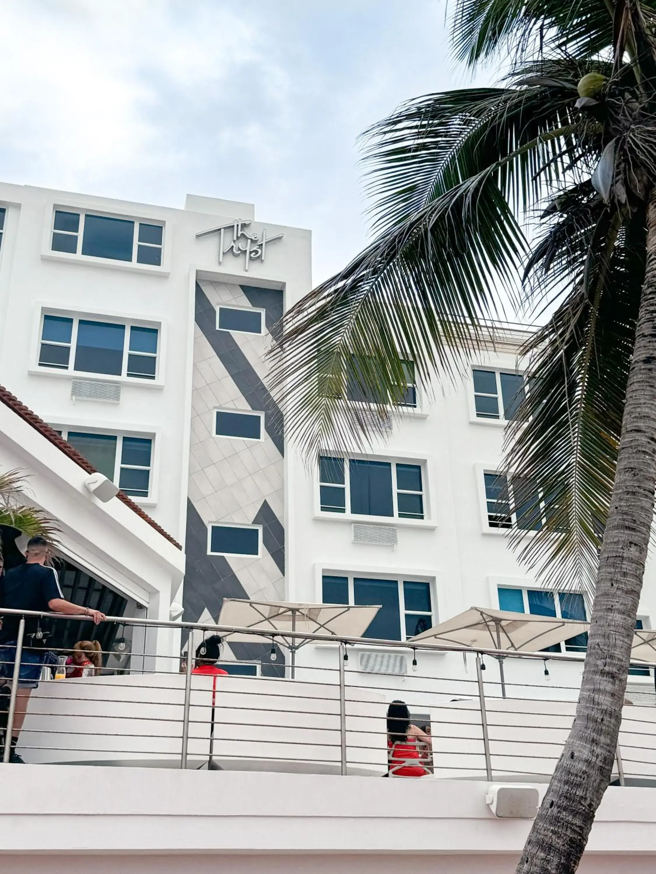 Property building in The Tryst Beachfront Hotel Property building in The Tryst Beachfront Hotel