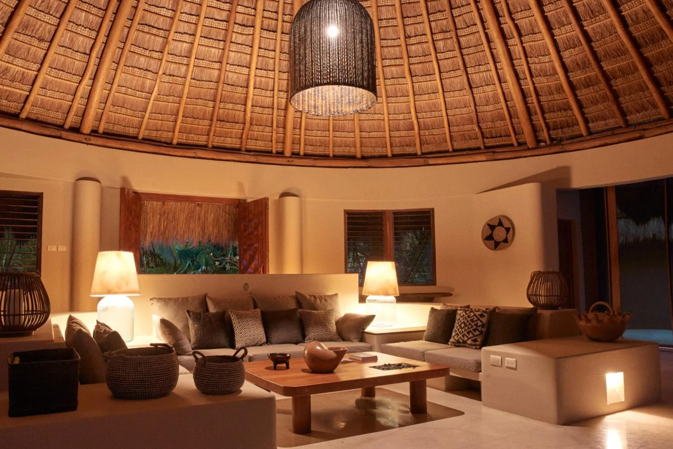 Living room in Casa Nalum