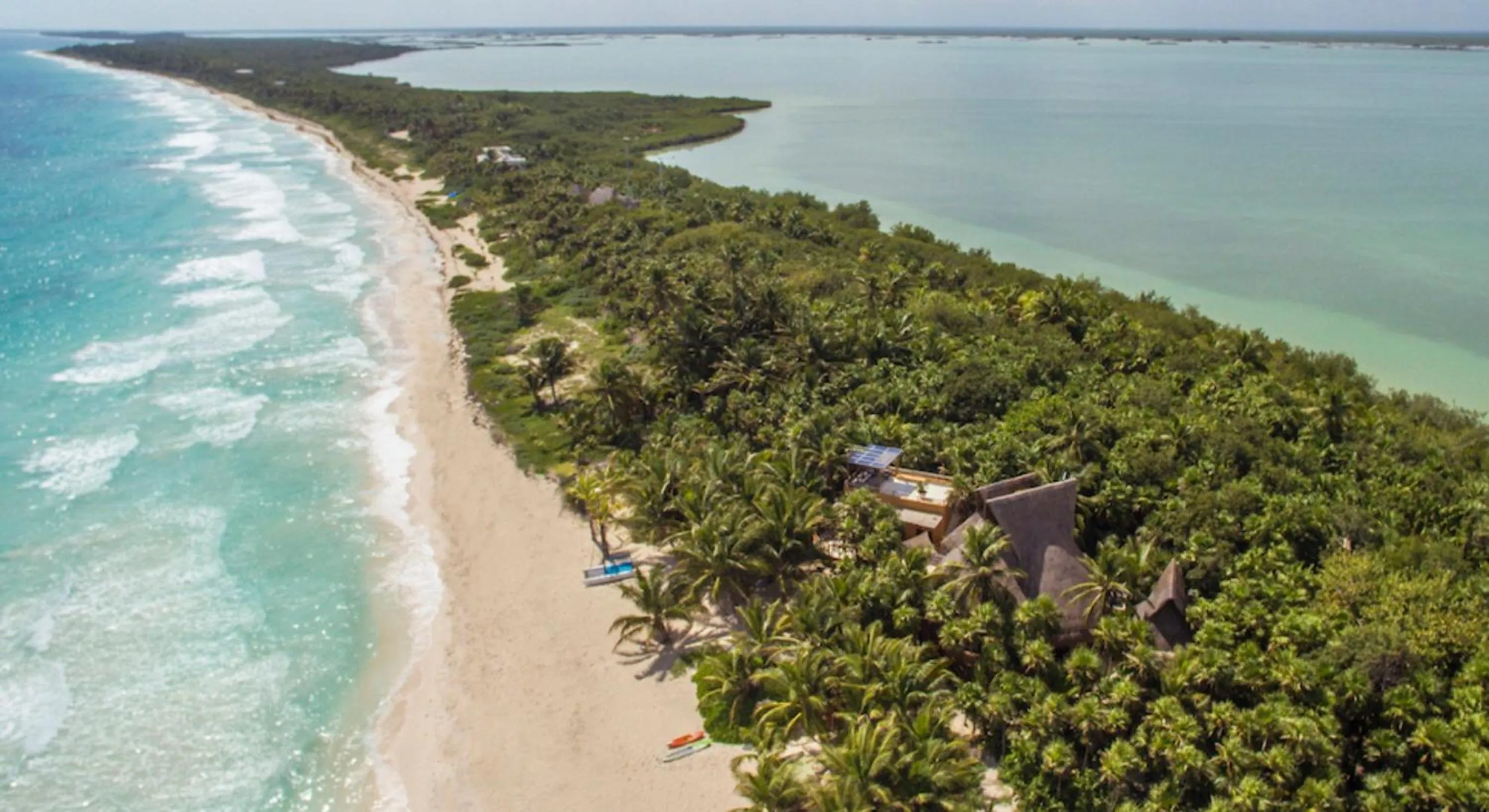 Bird's eye view in Casa Nalum