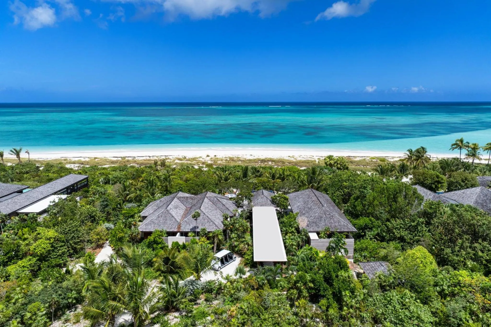 Bird's eye view in COMO Parrot Cay