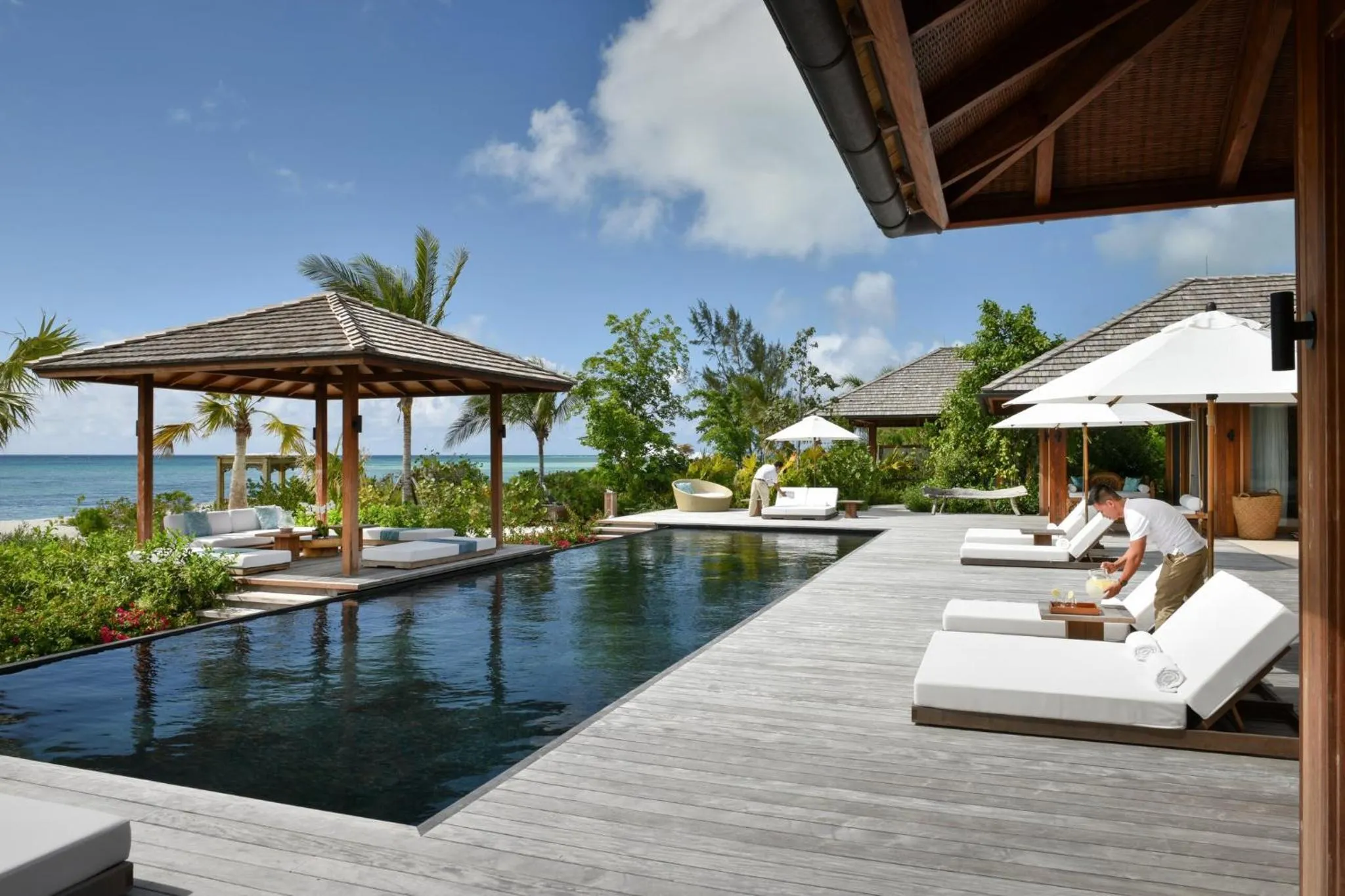 Photo of the whole room in COMO Parrot Cay