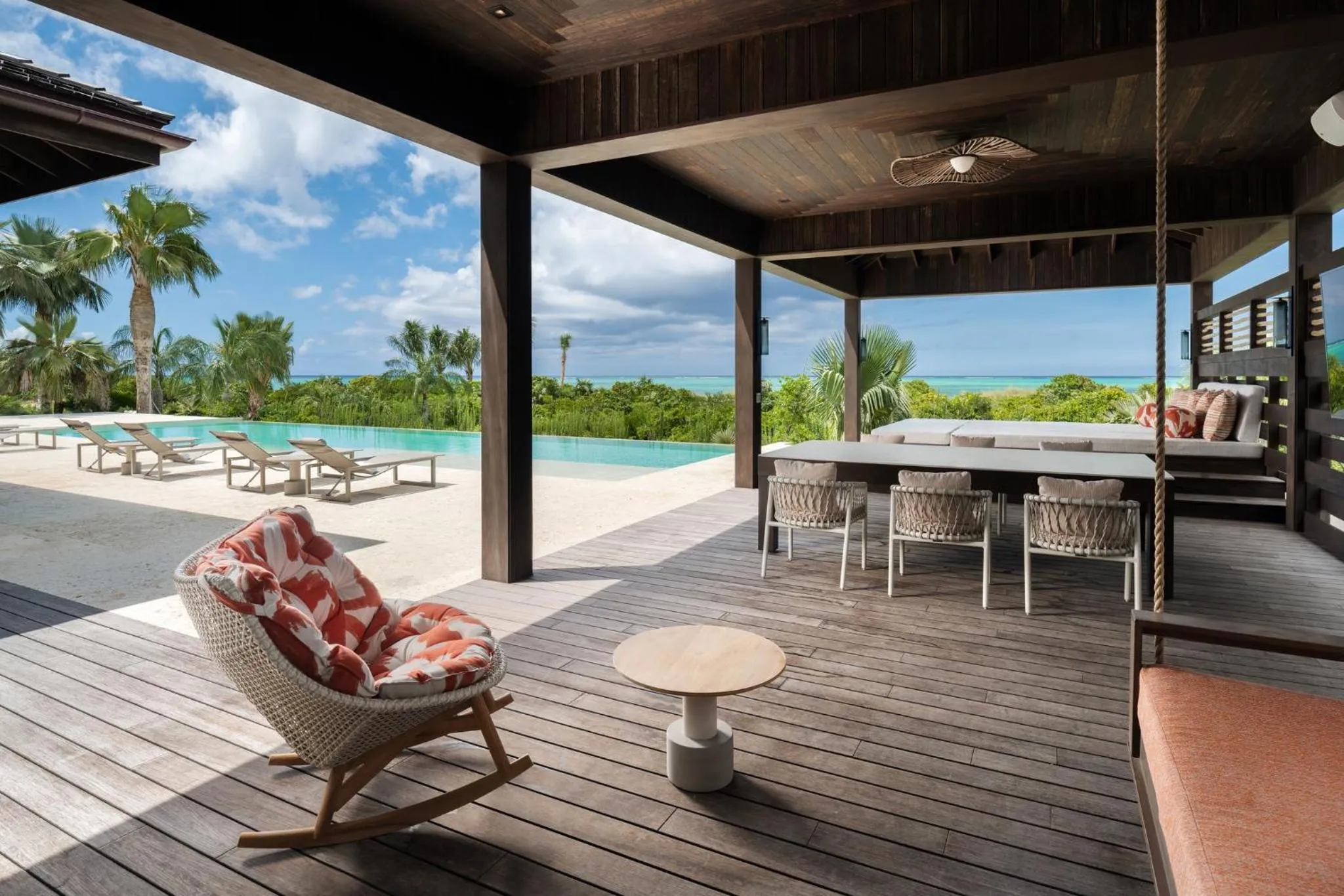 Swimming pool in COMO Parrot Cay