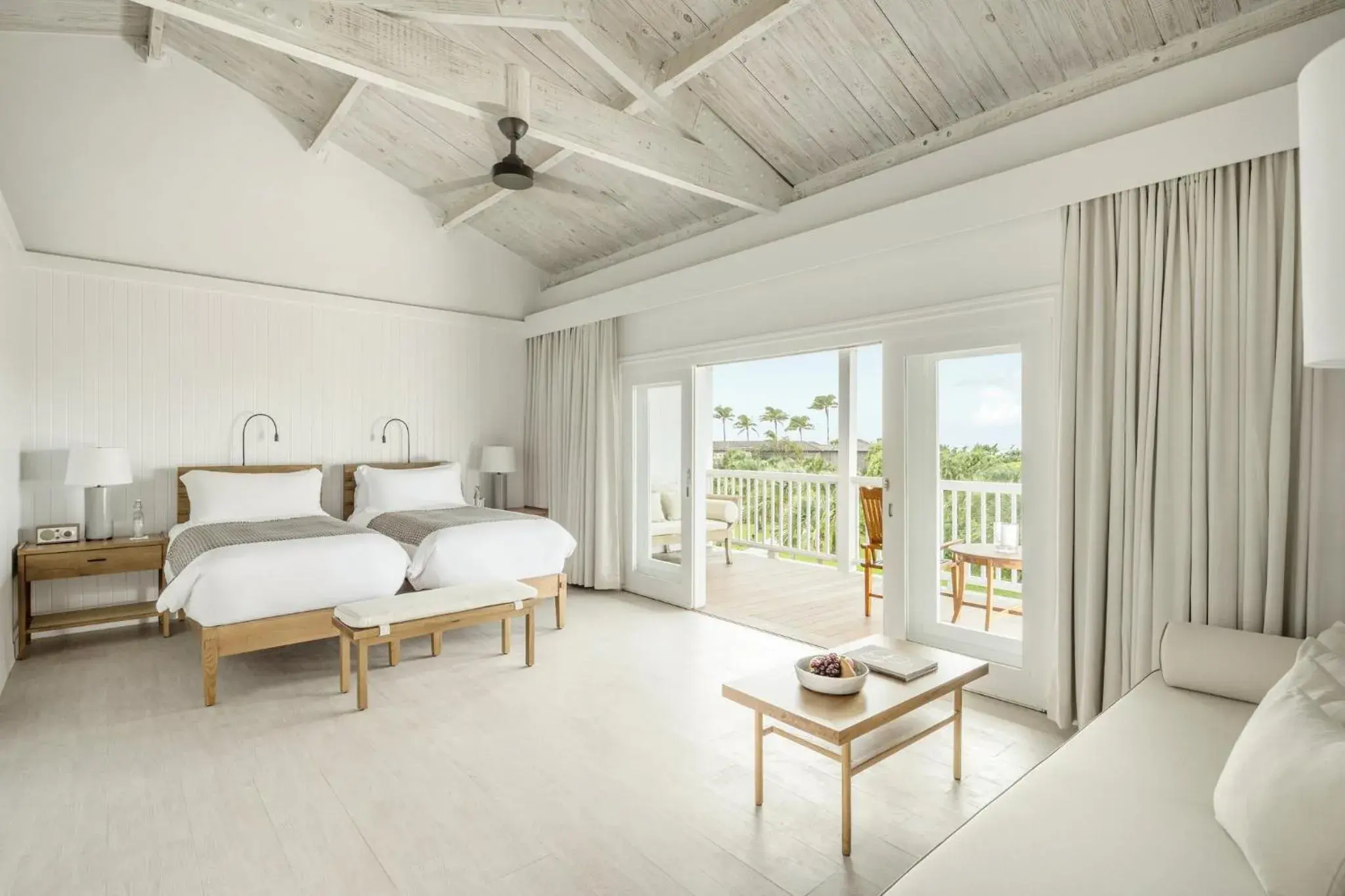 Garden View Twin Room in COMO Parrot Cay Garden View Twin Room in COMO Parrot Cay