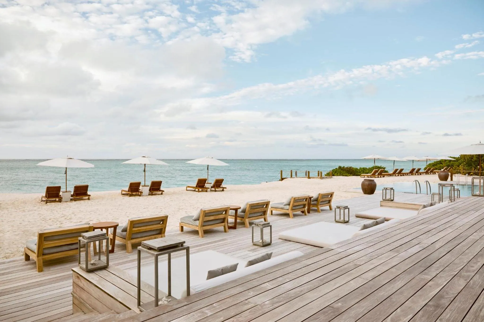 Swimming pool in COMO Parrot Cay