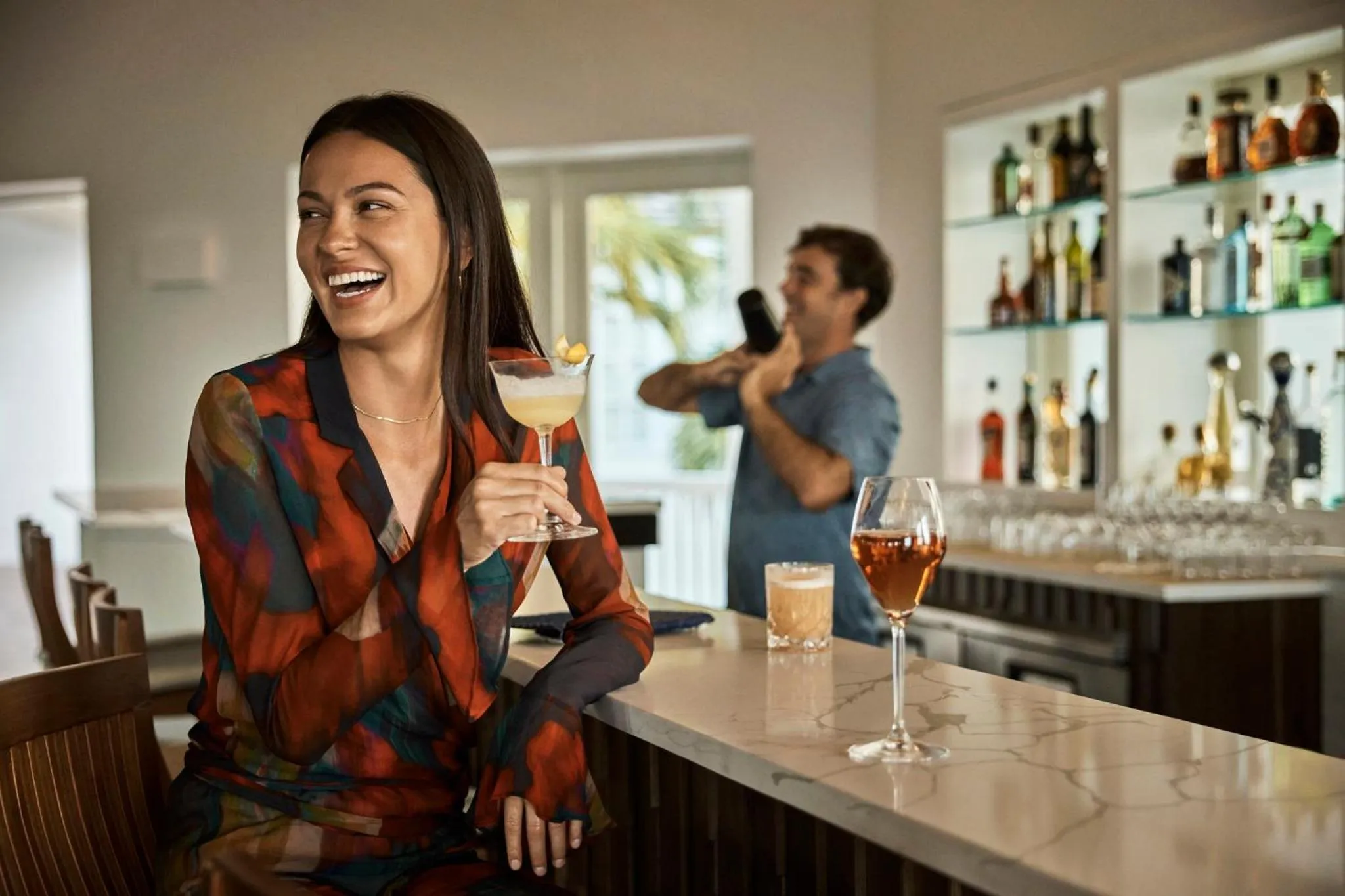 Lounge or bar in COMO Parrot Cay