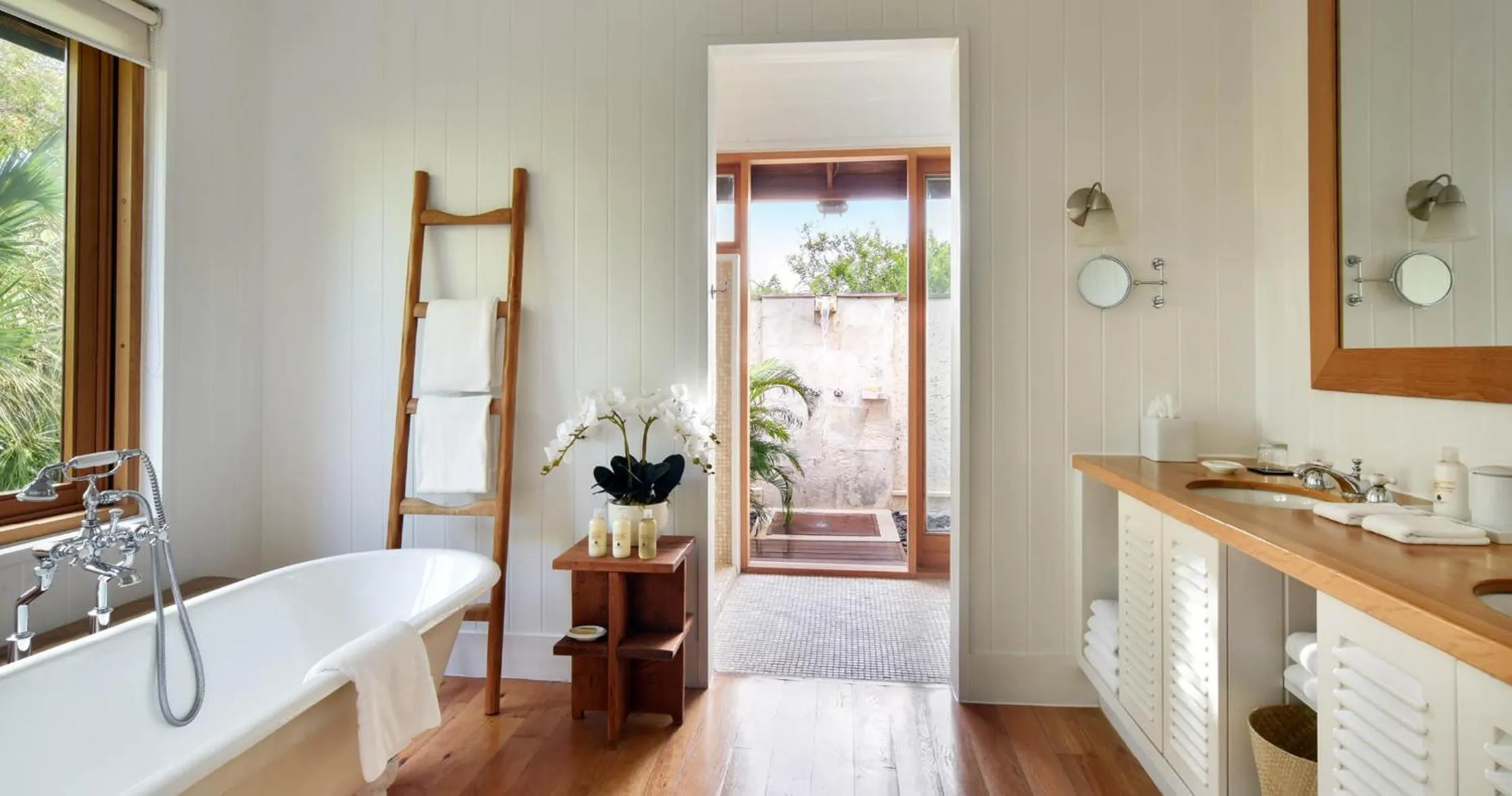 Bathroom in COMO Parrot Cay