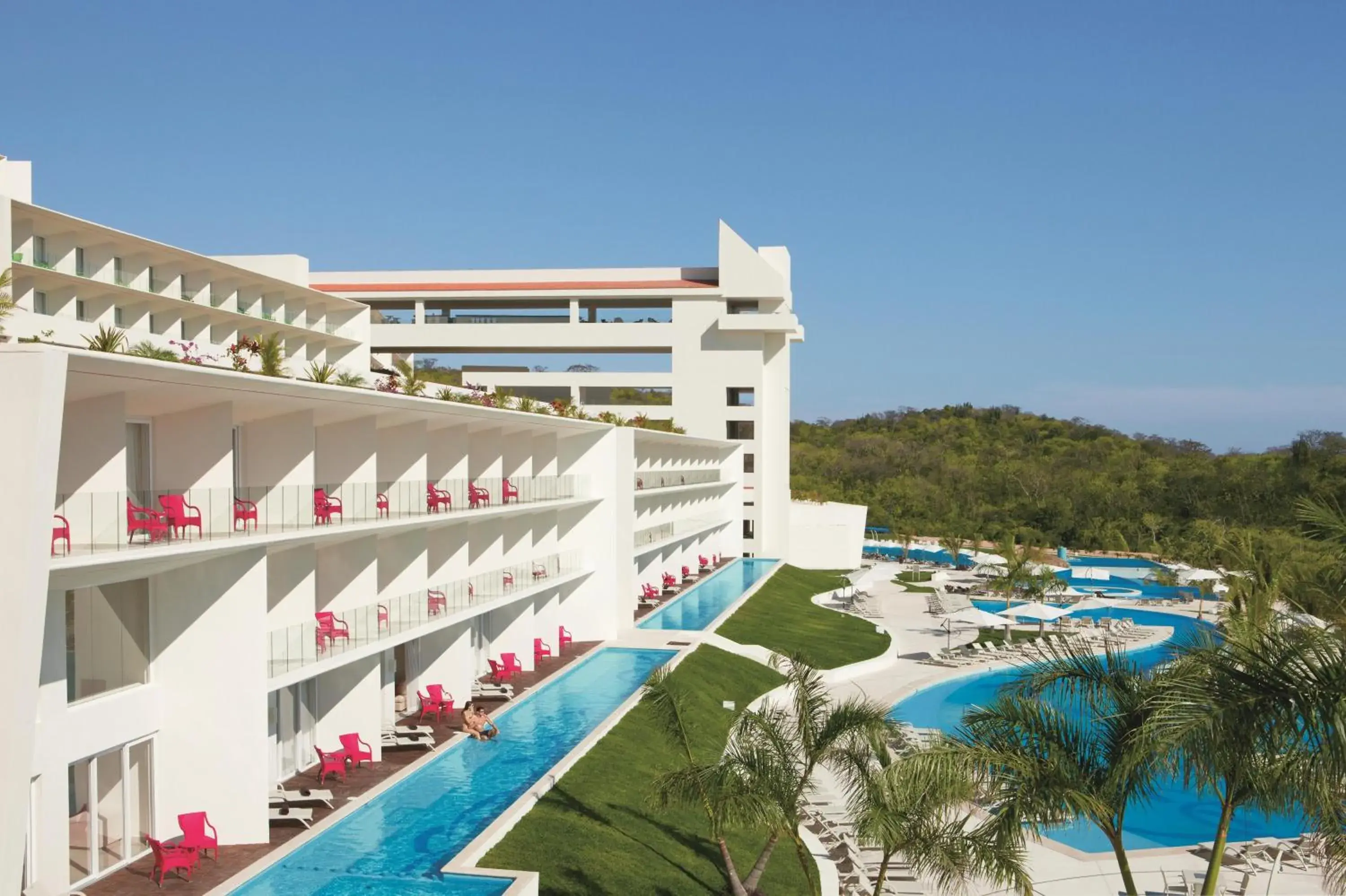 Facade/entrance in Secrets Huatulco Resort & Spa Facade/entrance in Secrets Huatulco Resort & Spa