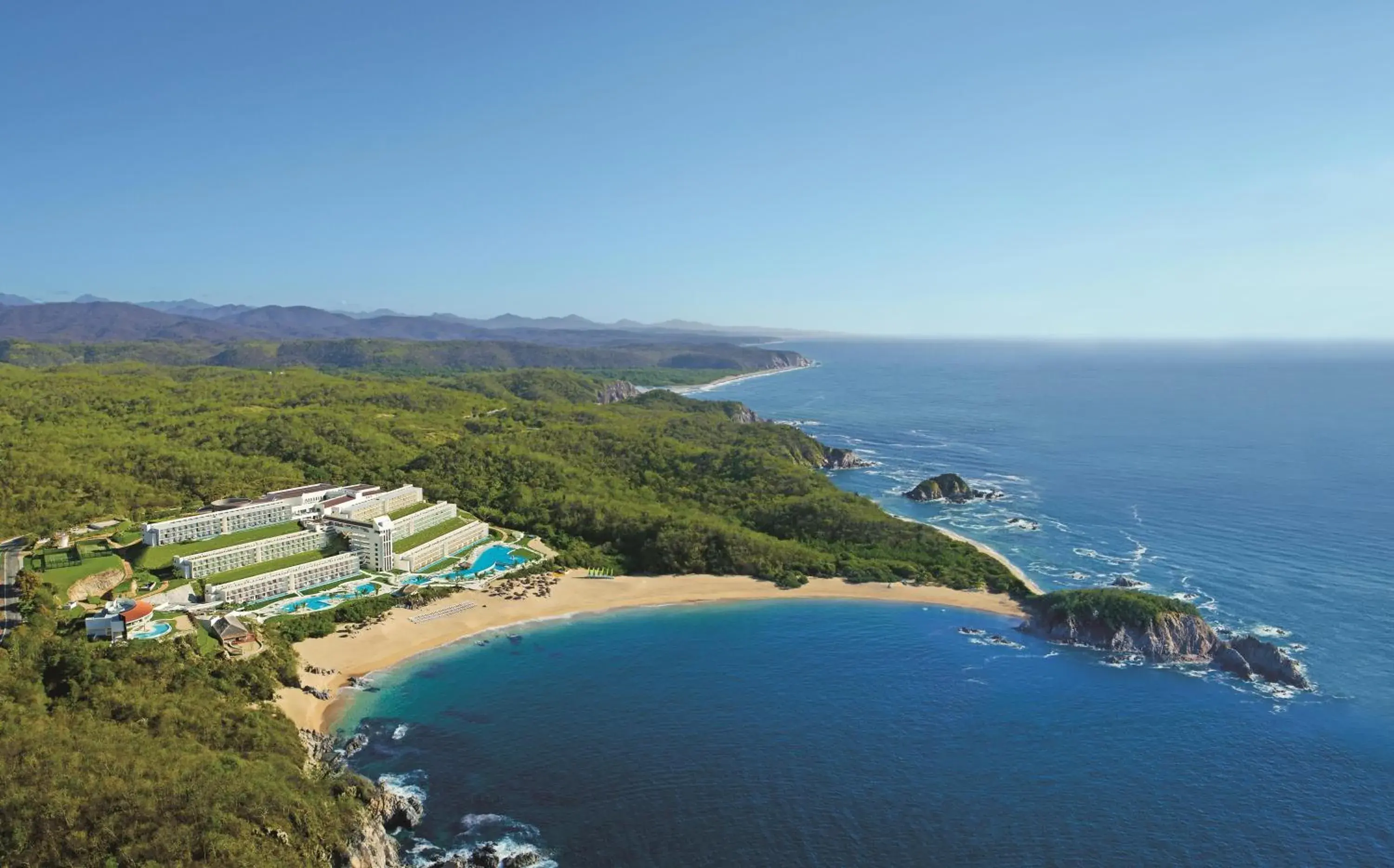Property building in Secrets Huatulco Resort & Spa Property building in Secrets Huatulco Resort & Spa