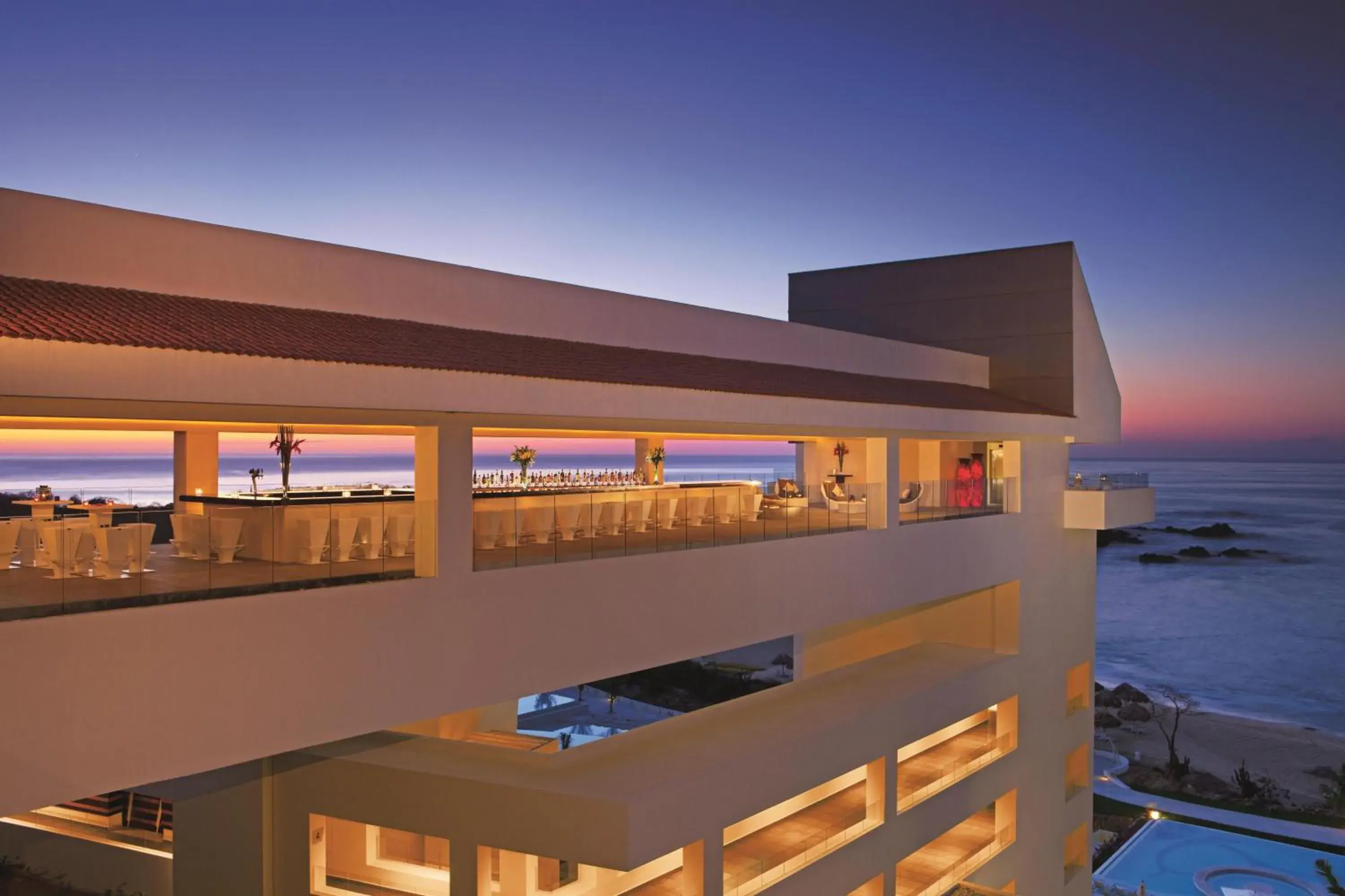 Facade/entrance in Secrets Huatulco Resort & Spa Facade/entrance in Secrets Huatulco Resort & Spa