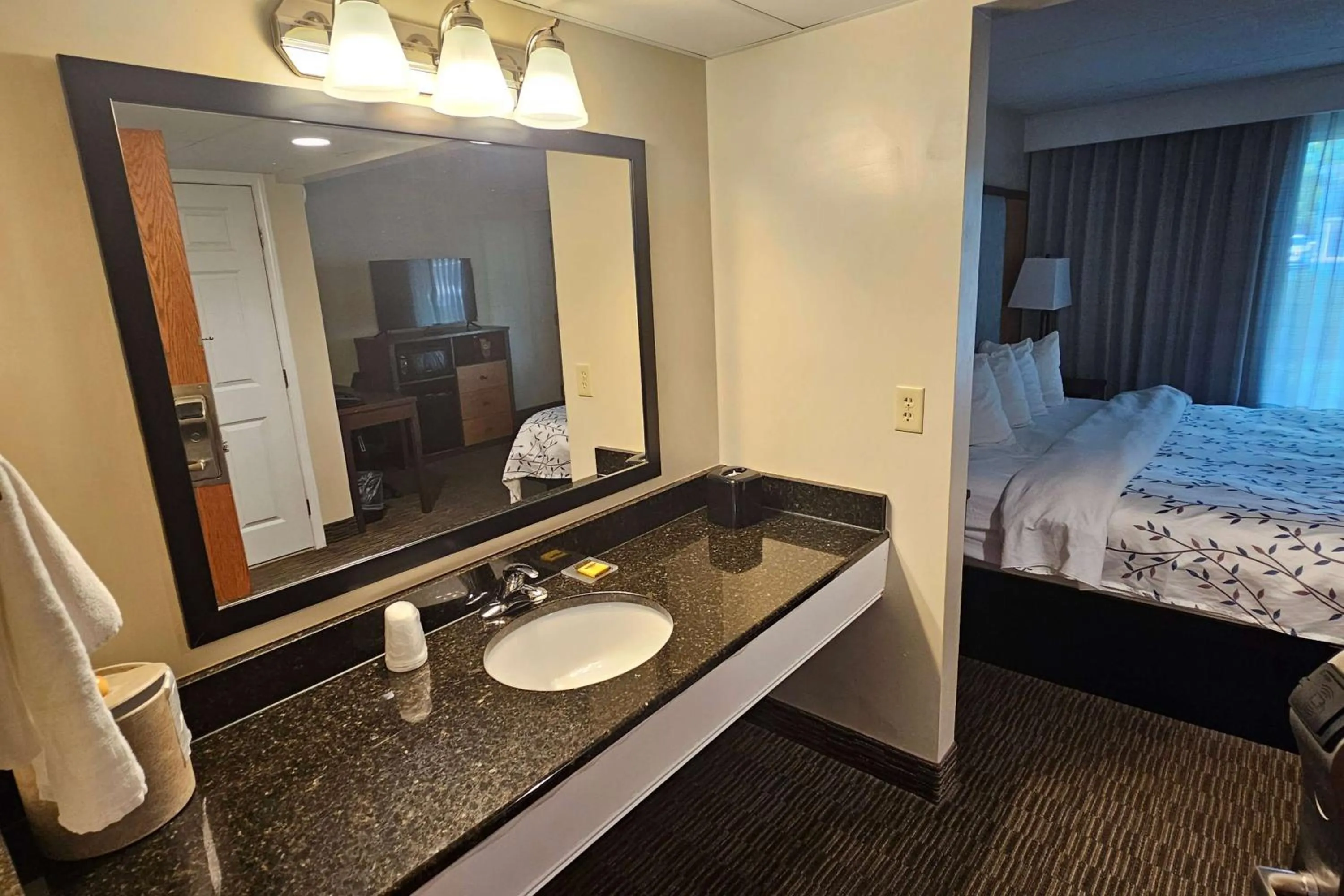 Photo of the whole room, Bed in Americinn by Wyndham Birch Run - Frankenmuth