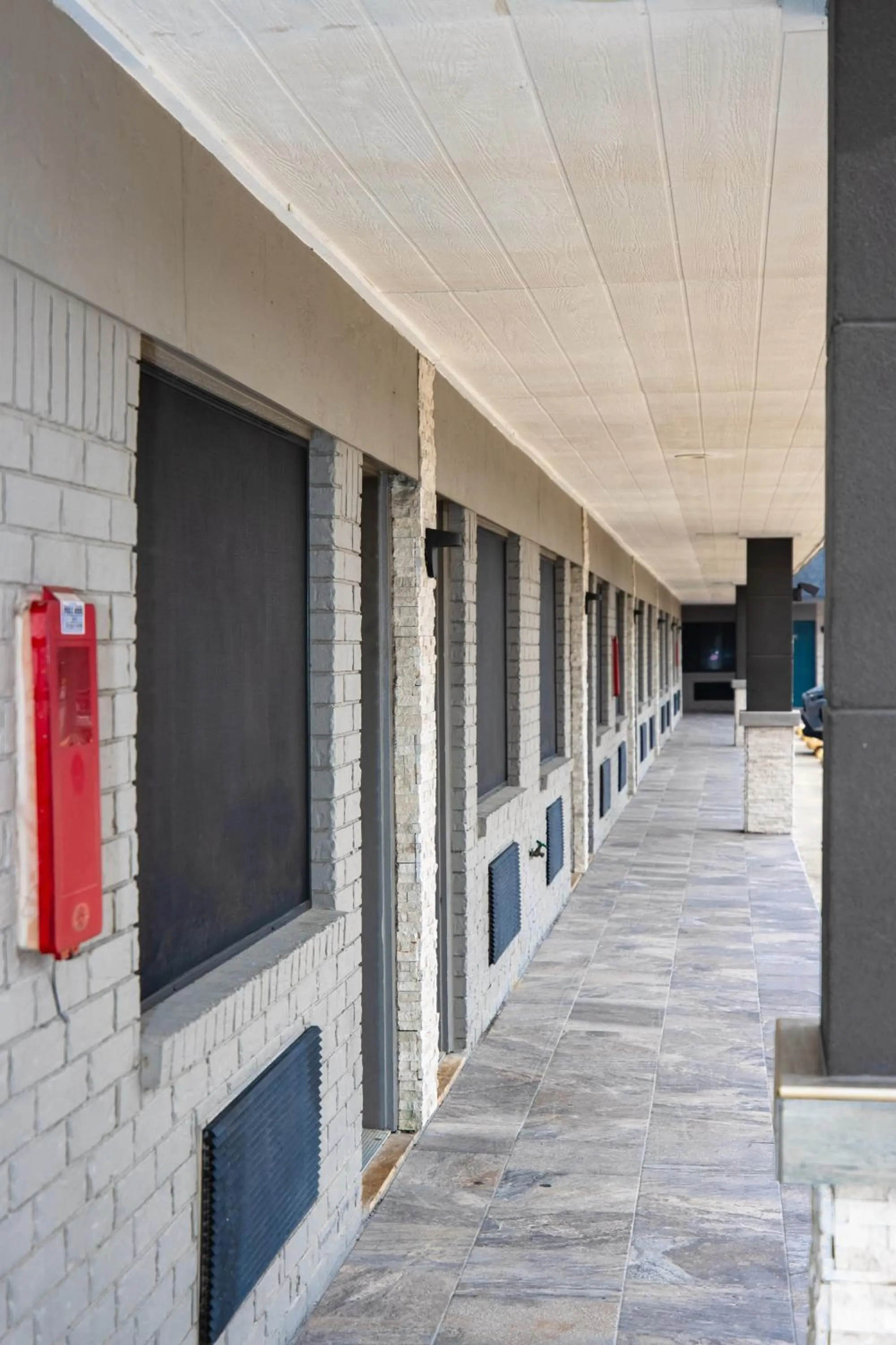 Property building in Americas Best Value Inn Harlingen