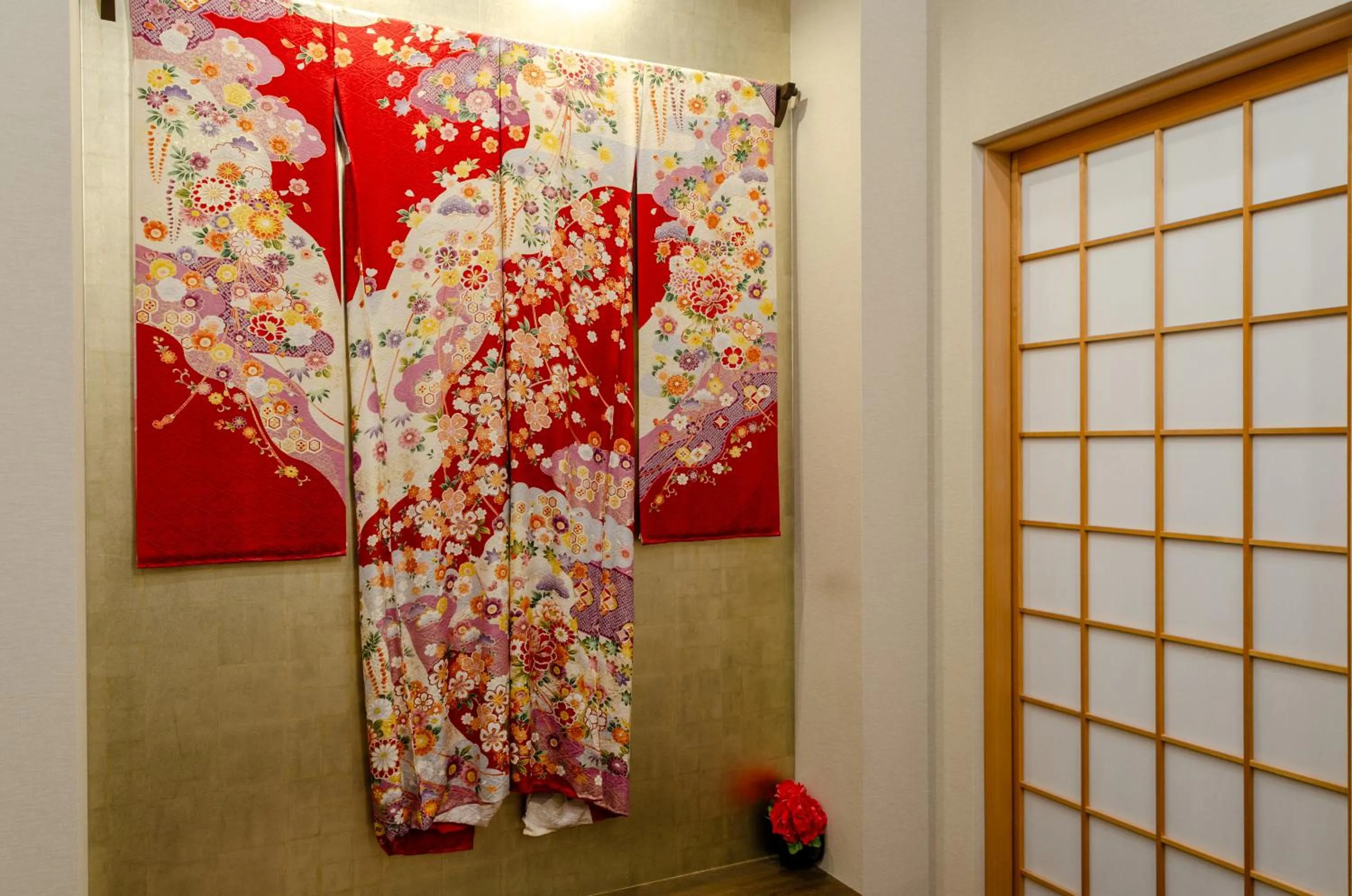 Decorative detail in bnbplus Sarasa Nara