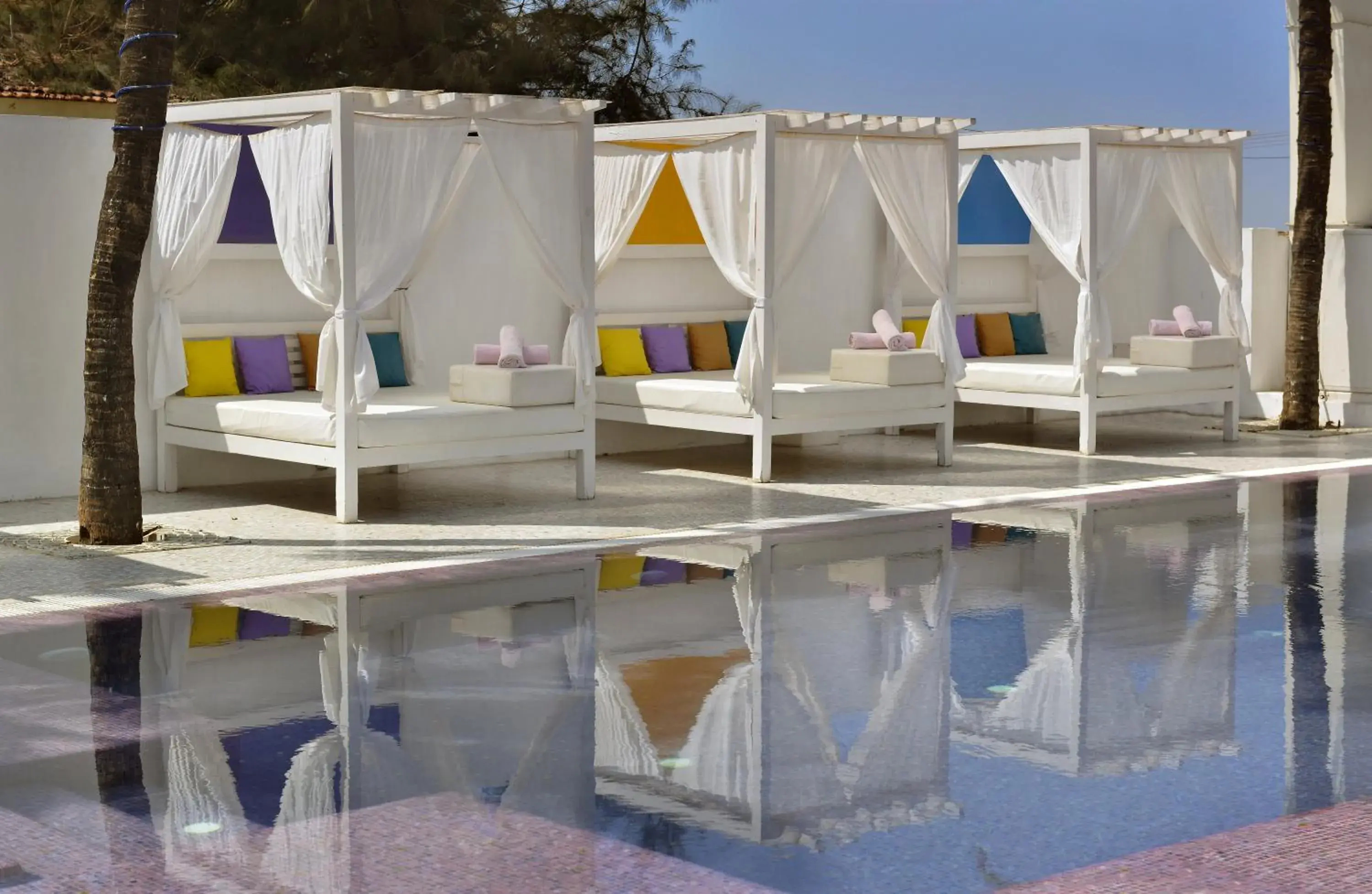 Swimming pool in The Park Calangute Goa Swimming pool in The Park Calangute Goa