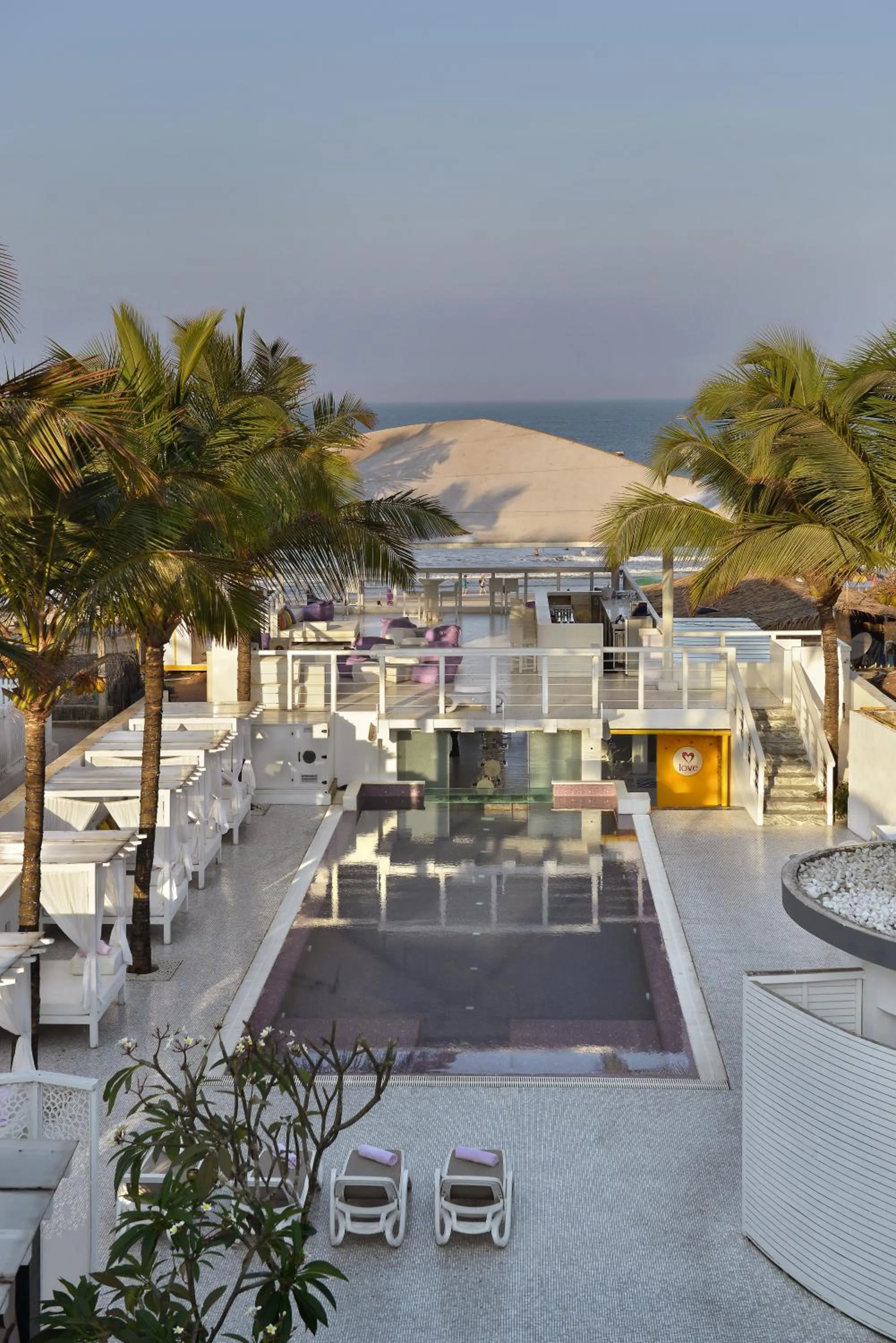 Pool view in The Park Calangute Goa