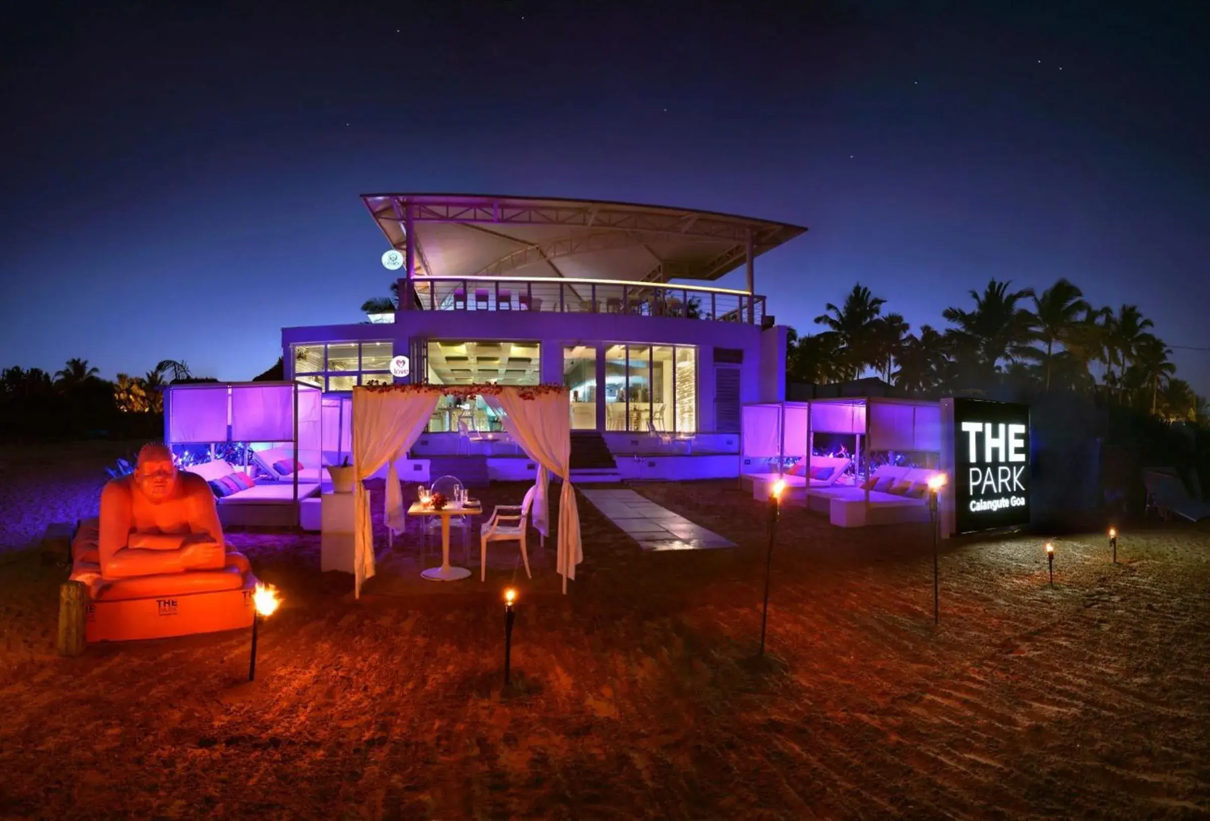 Facade/entrance in The Park Calangute Goa Facade/entrance in The Park Calangute Goa
