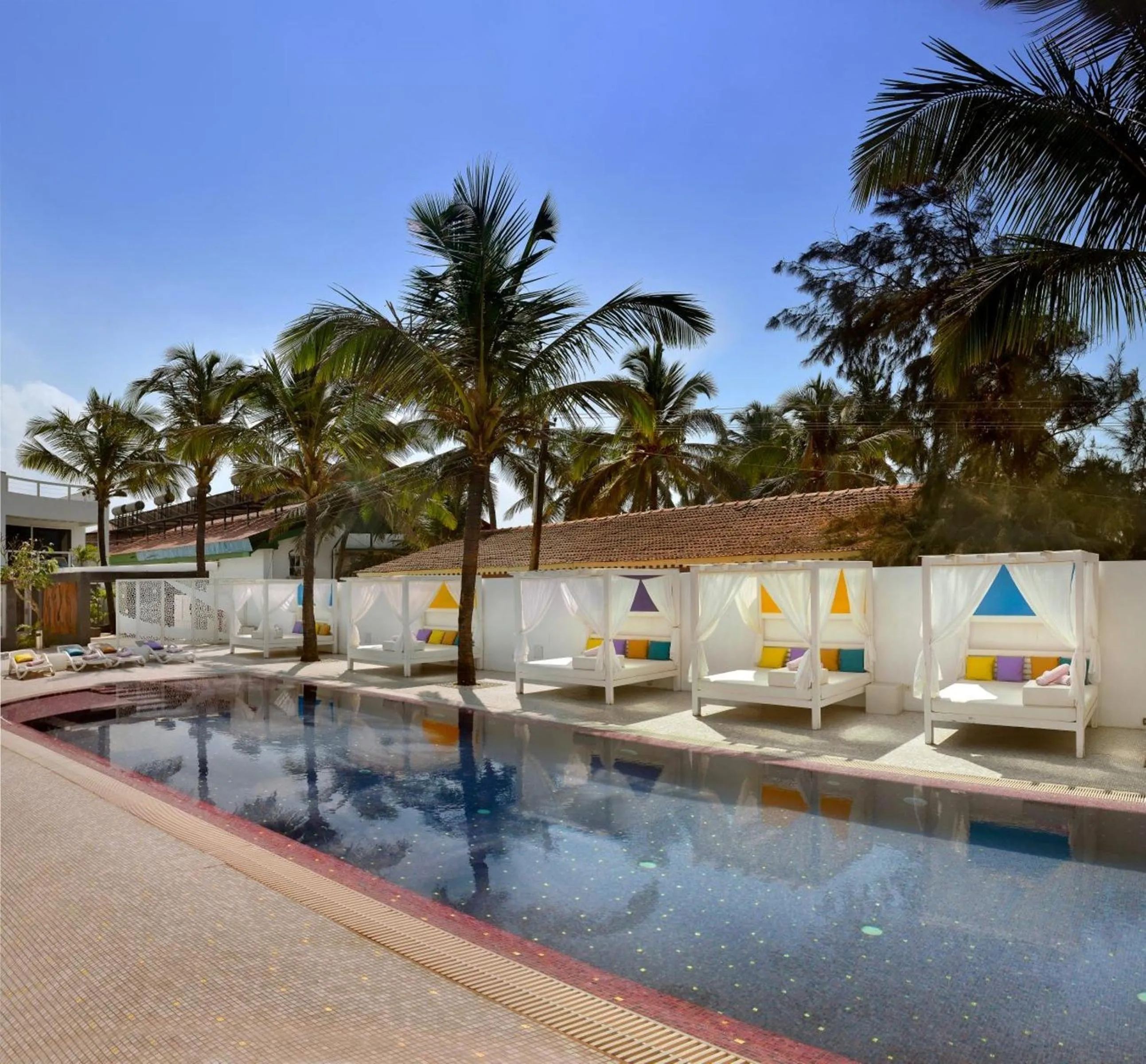 Swimming pool in The Park Calangute Goa