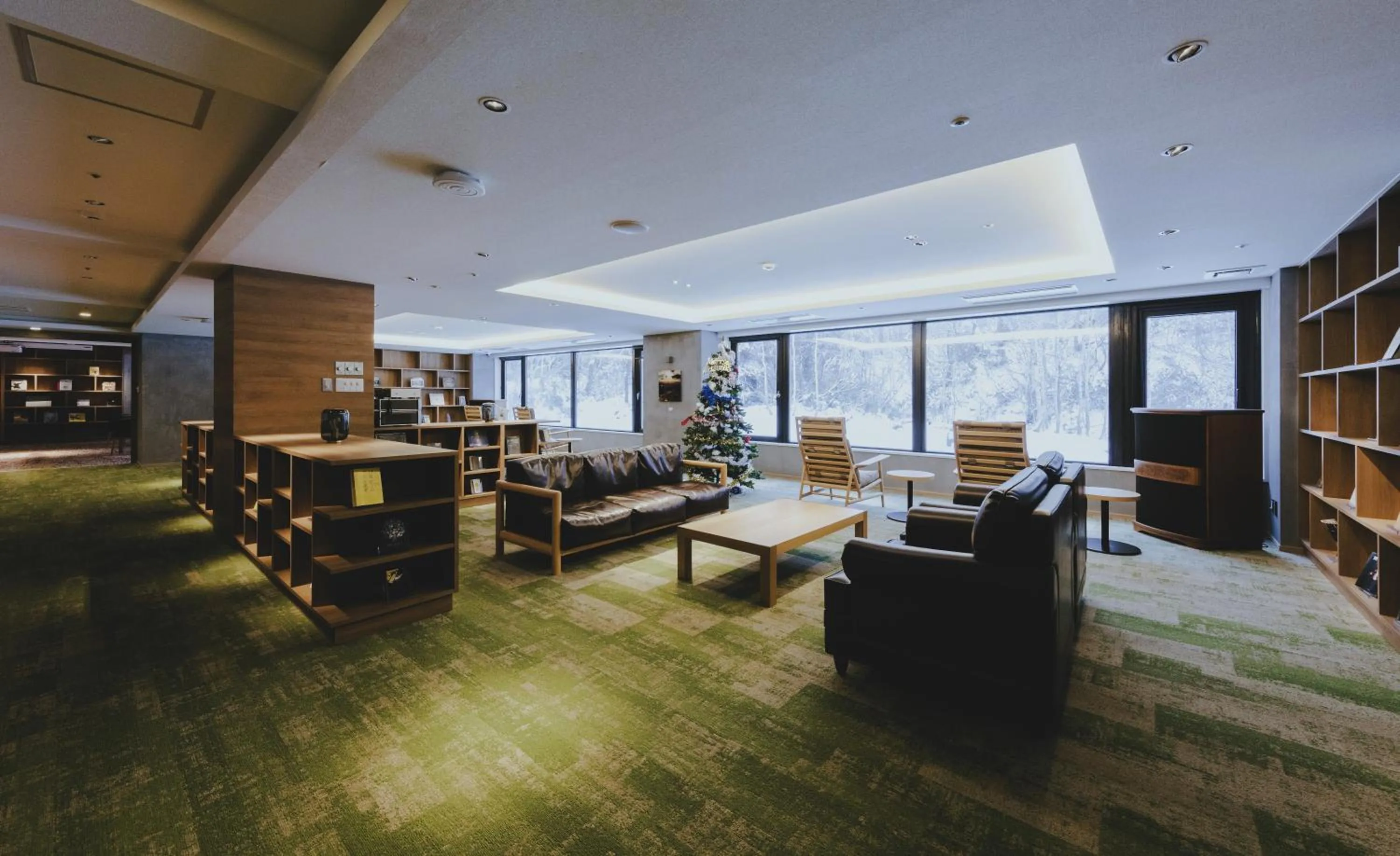 Area and facilities in Higashikawa Asahidake Onsen Hotel Bear Monte