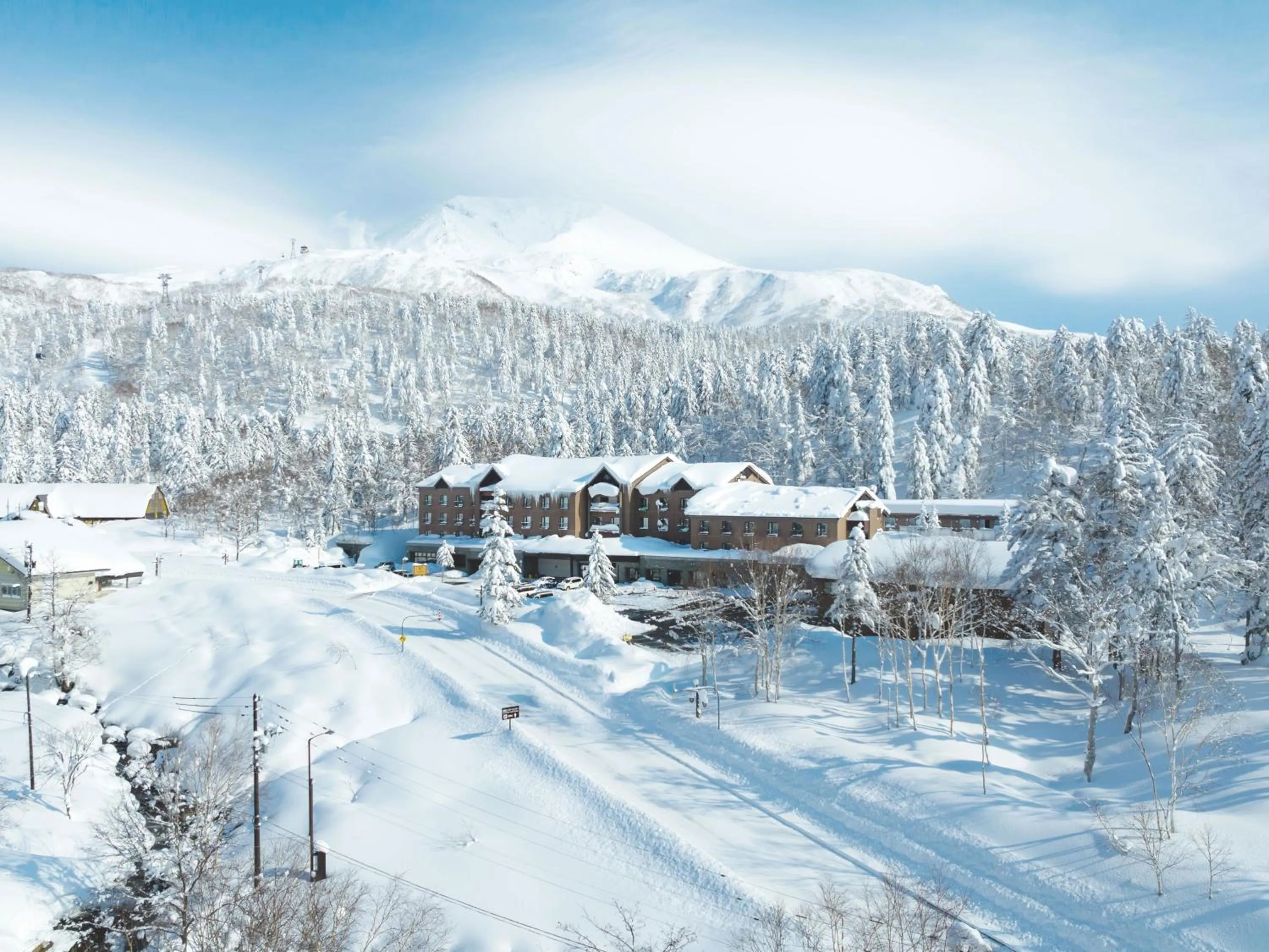 Property building in Higashikawa Asahidake Onsen Hotel Bear Monte