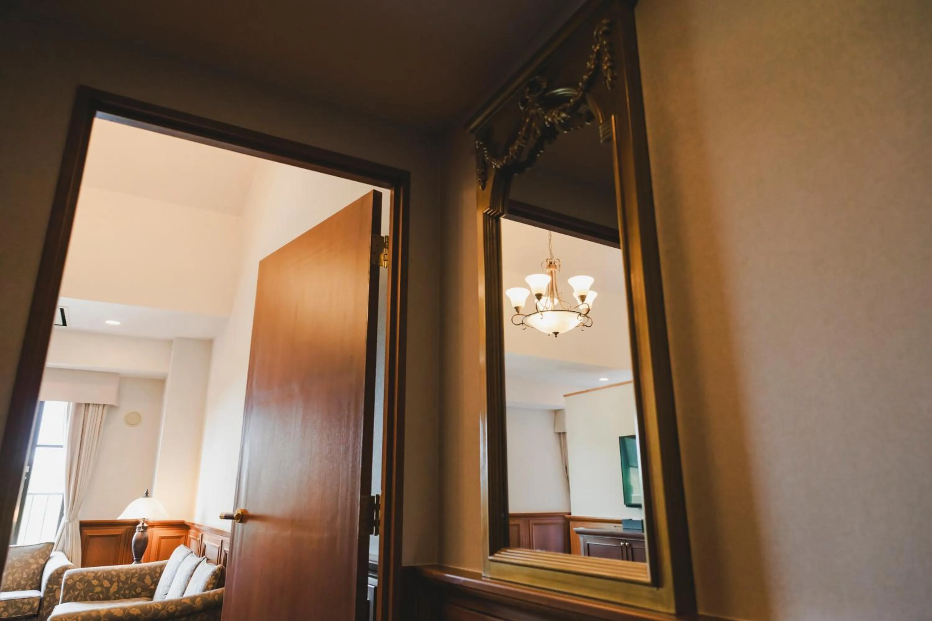 Living room in Higashikawa Asahidake Onsen Hotel Bear Monte