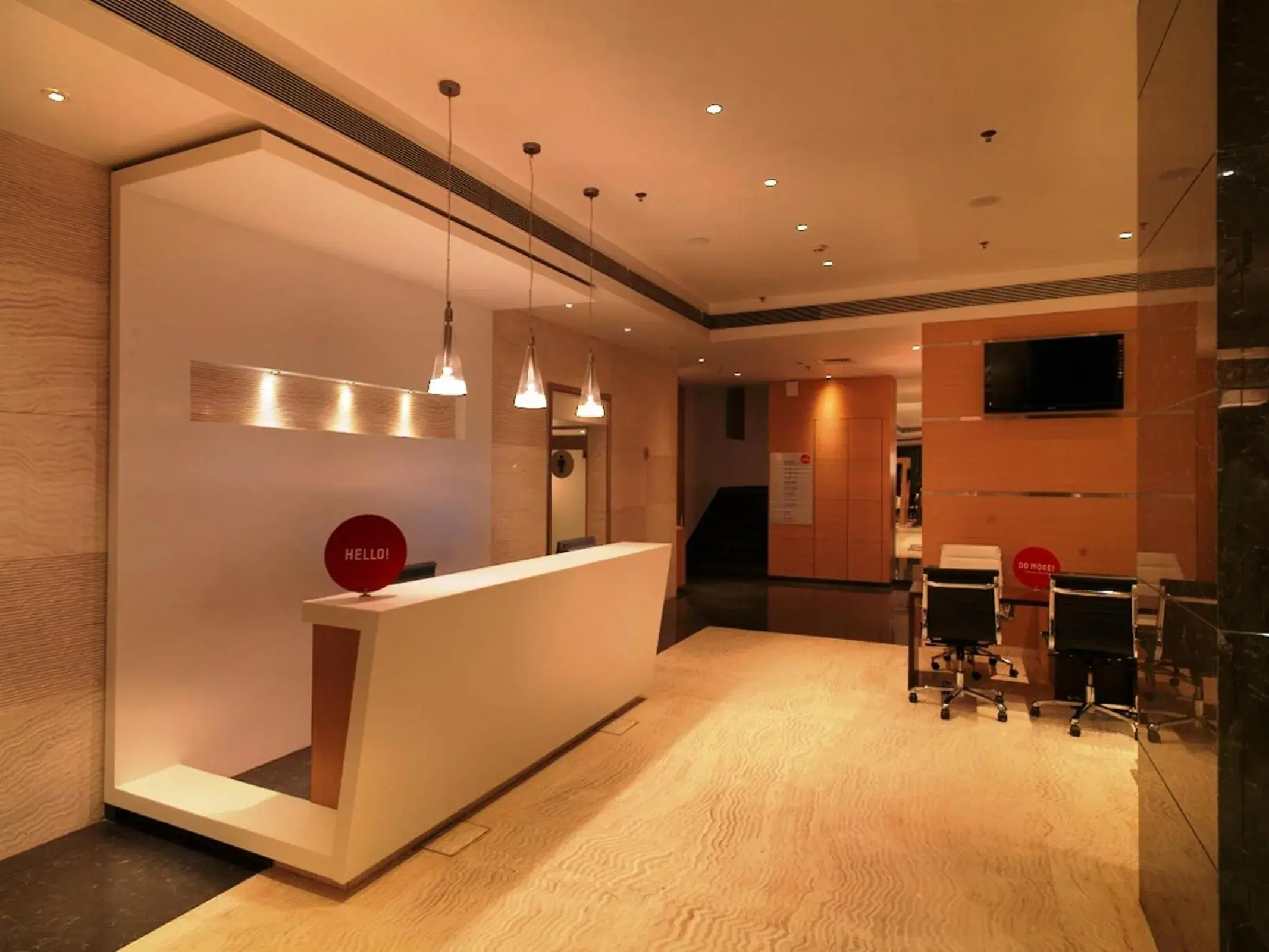 Lobby or reception in Spree Shivai Hotel Pune Lobby or reception in Spree Shivai Hotel Pune