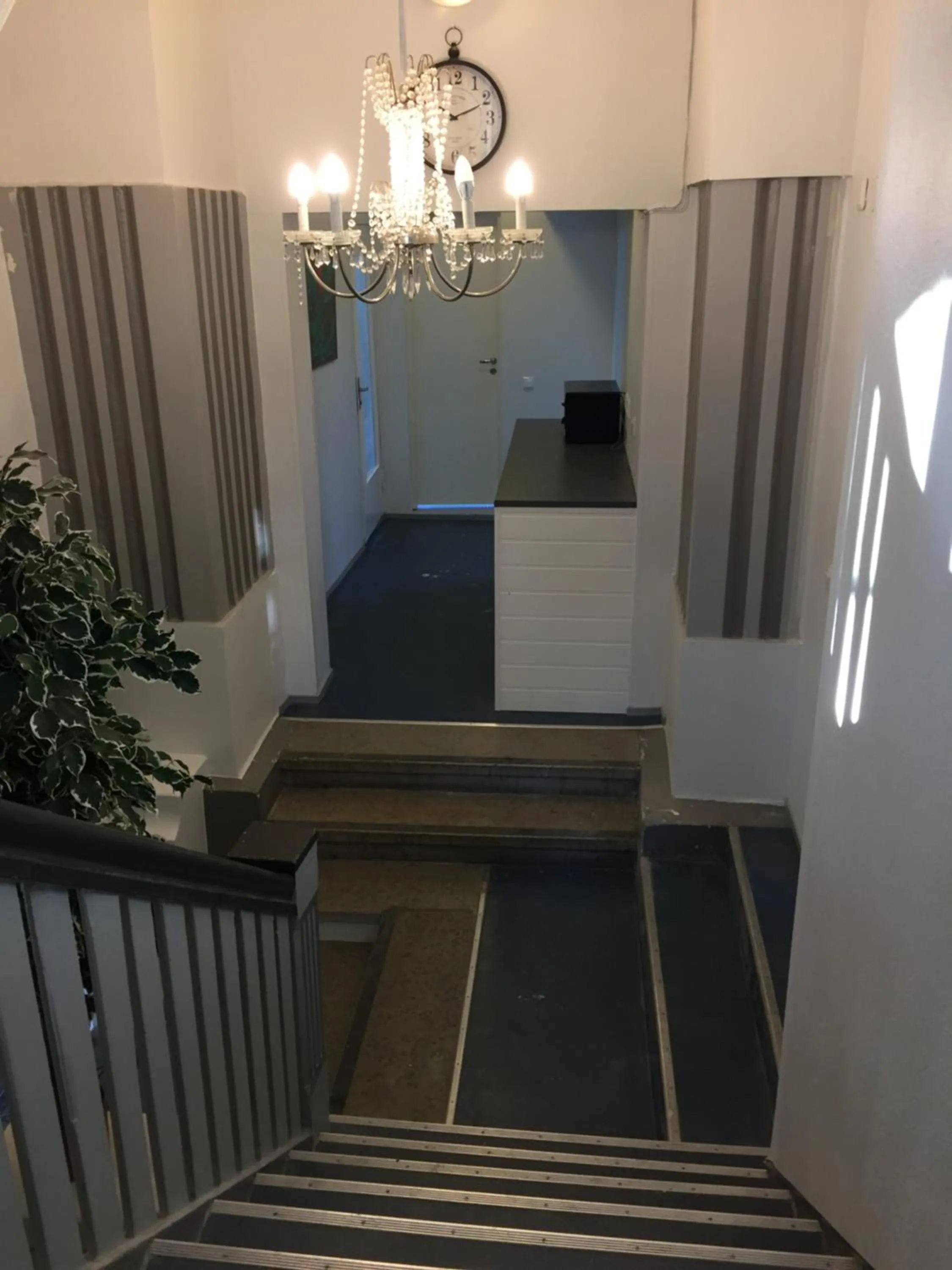 Seating area in Freedom65 Hostel and Caravan