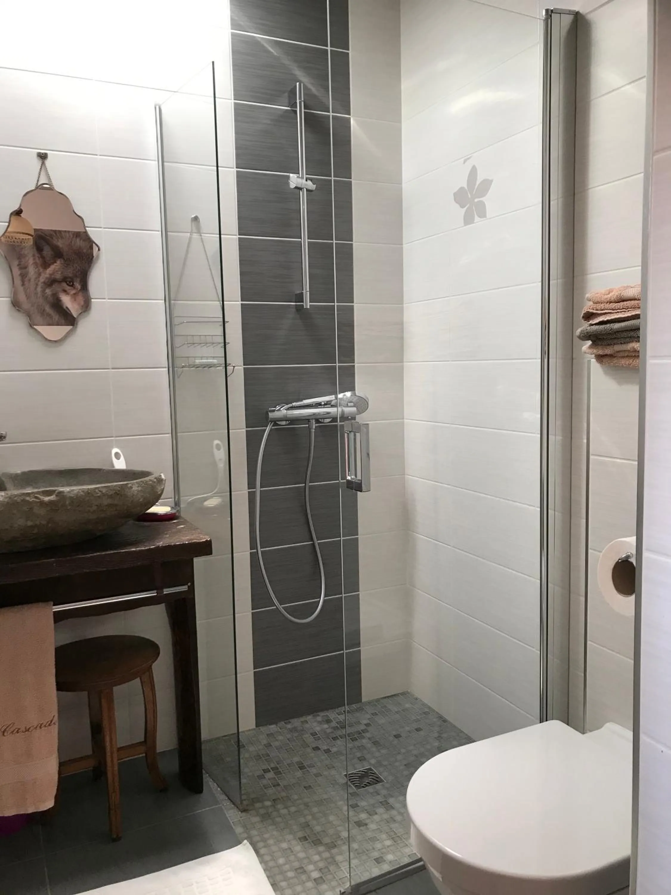 Bathroom in Chambre d'hôtes Le Cascadou