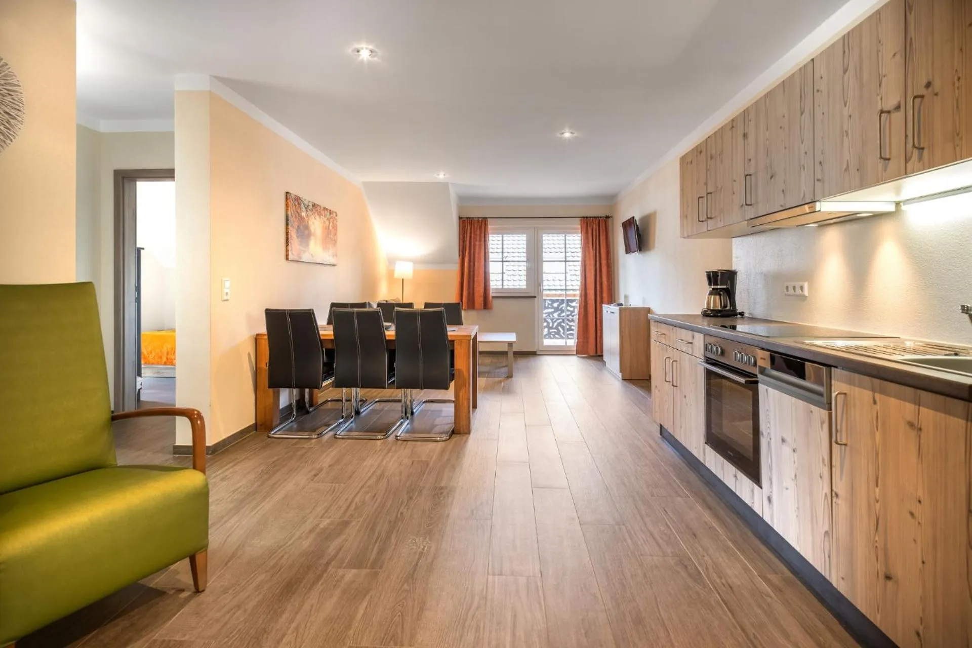 Kitchen or kitchenette in Feriendorf Edelweiss