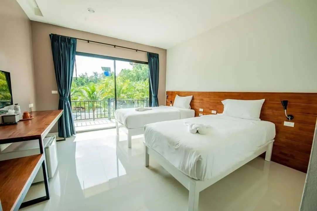 Bed in Saithong Resort