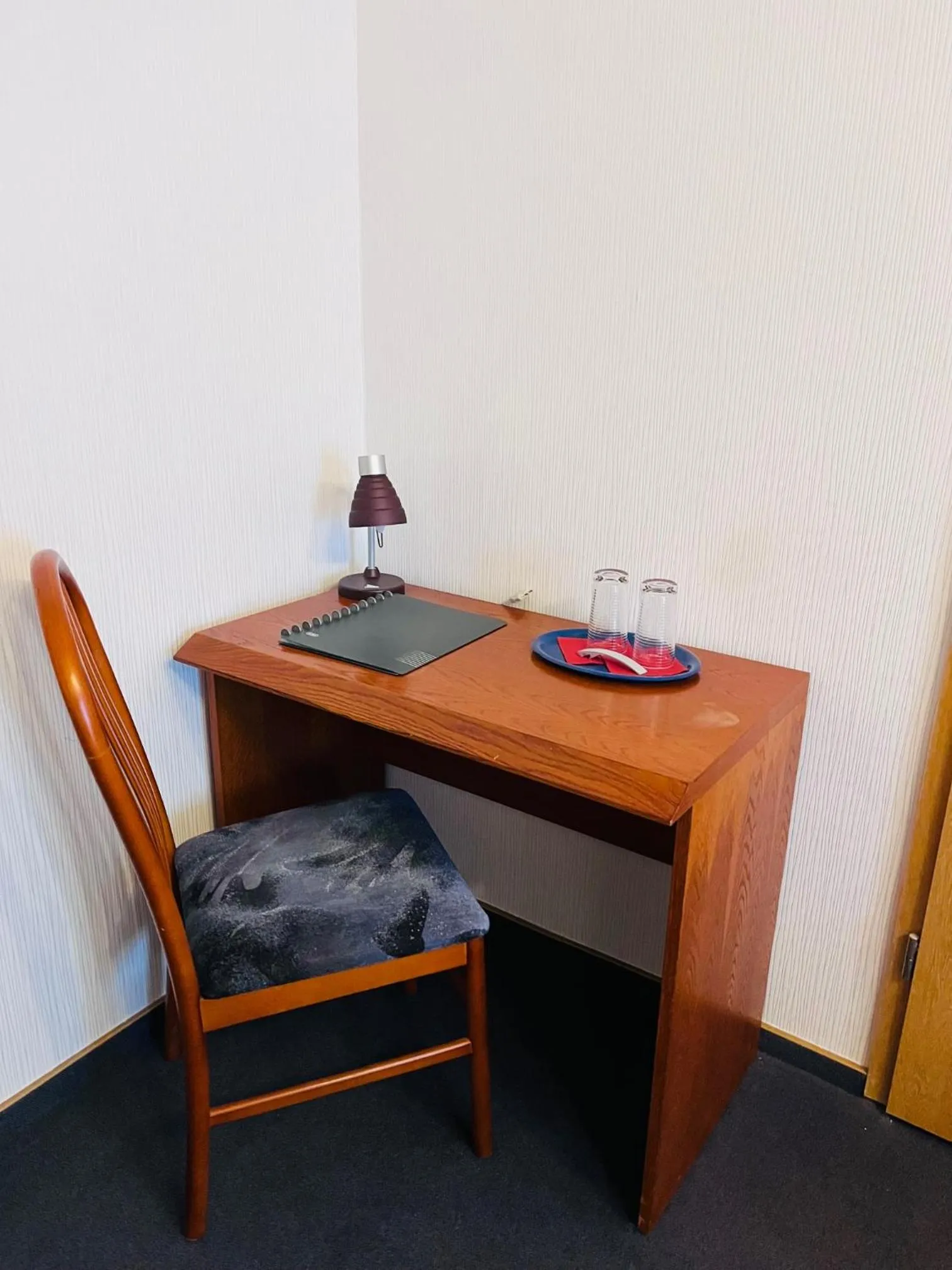 Text overlay in Waldhotel