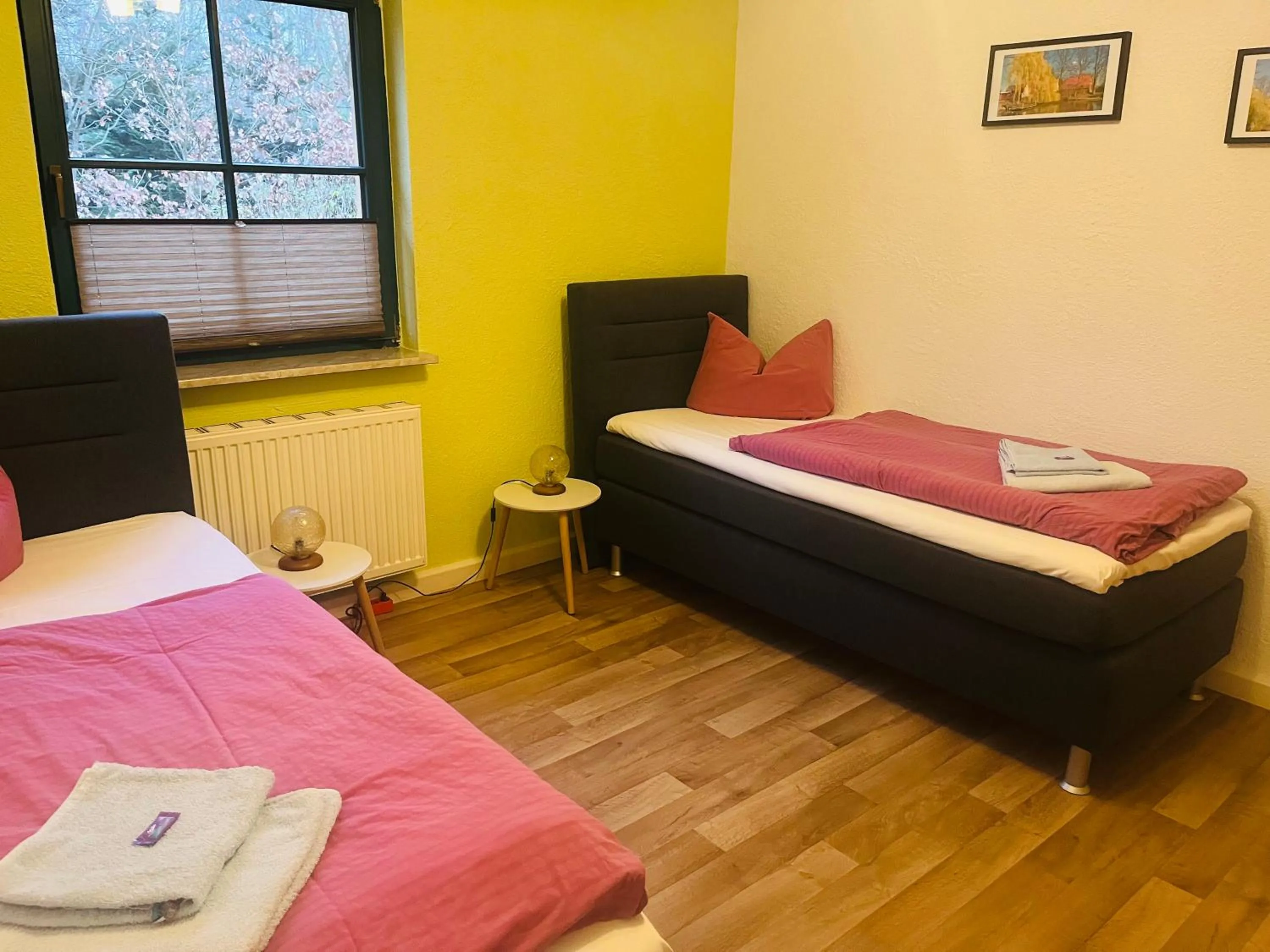 Bedroom, Bed in Waldhotel