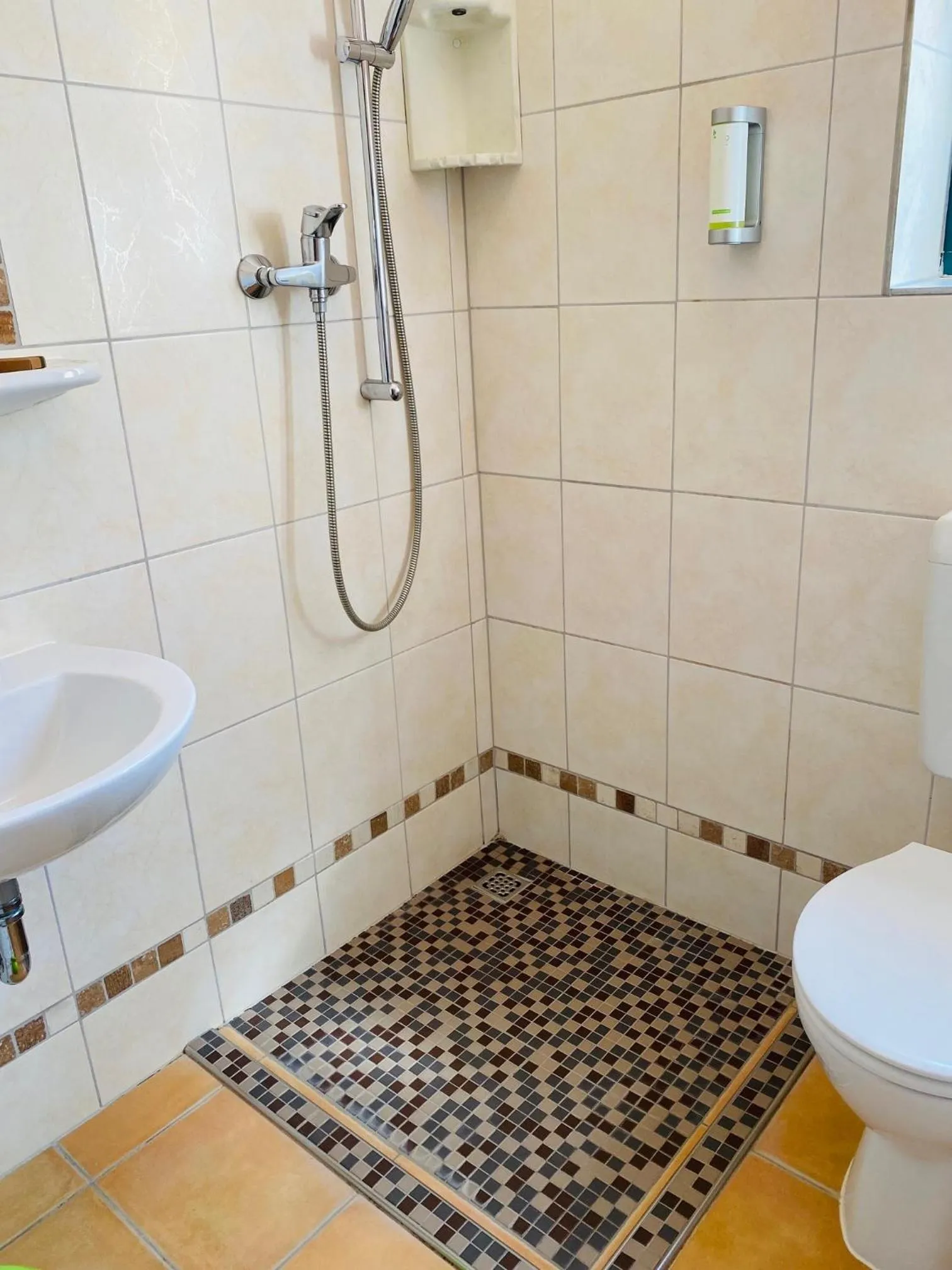 Bathroom in Waldhotel