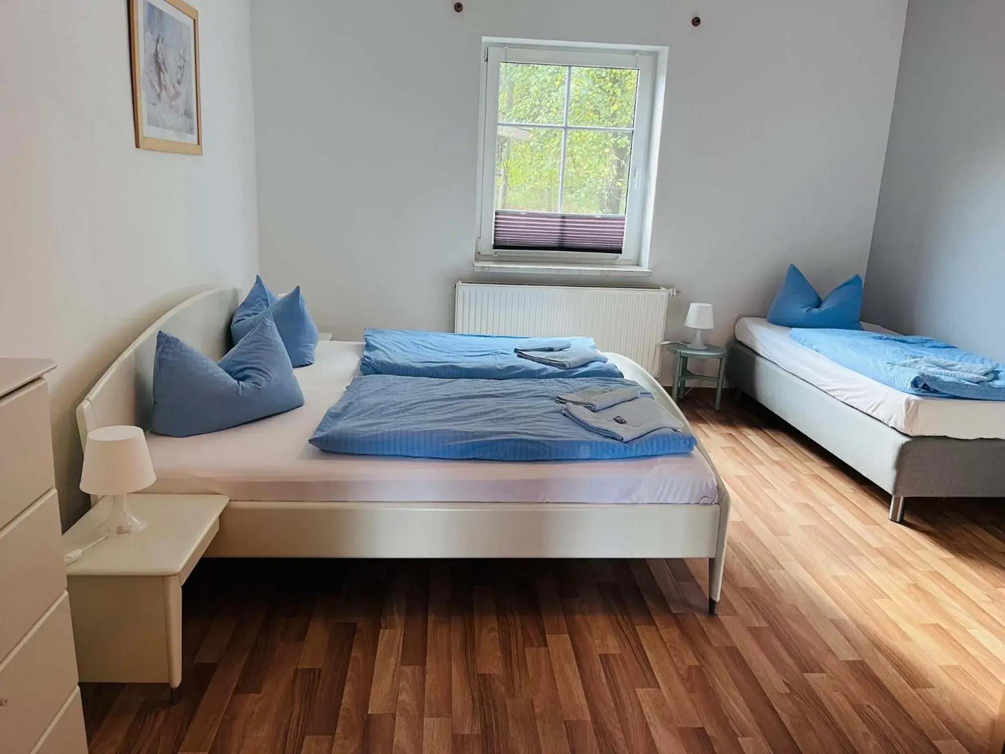 Bedroom, Bed in Waldhotel Bedroom, Bed in Waldhotel