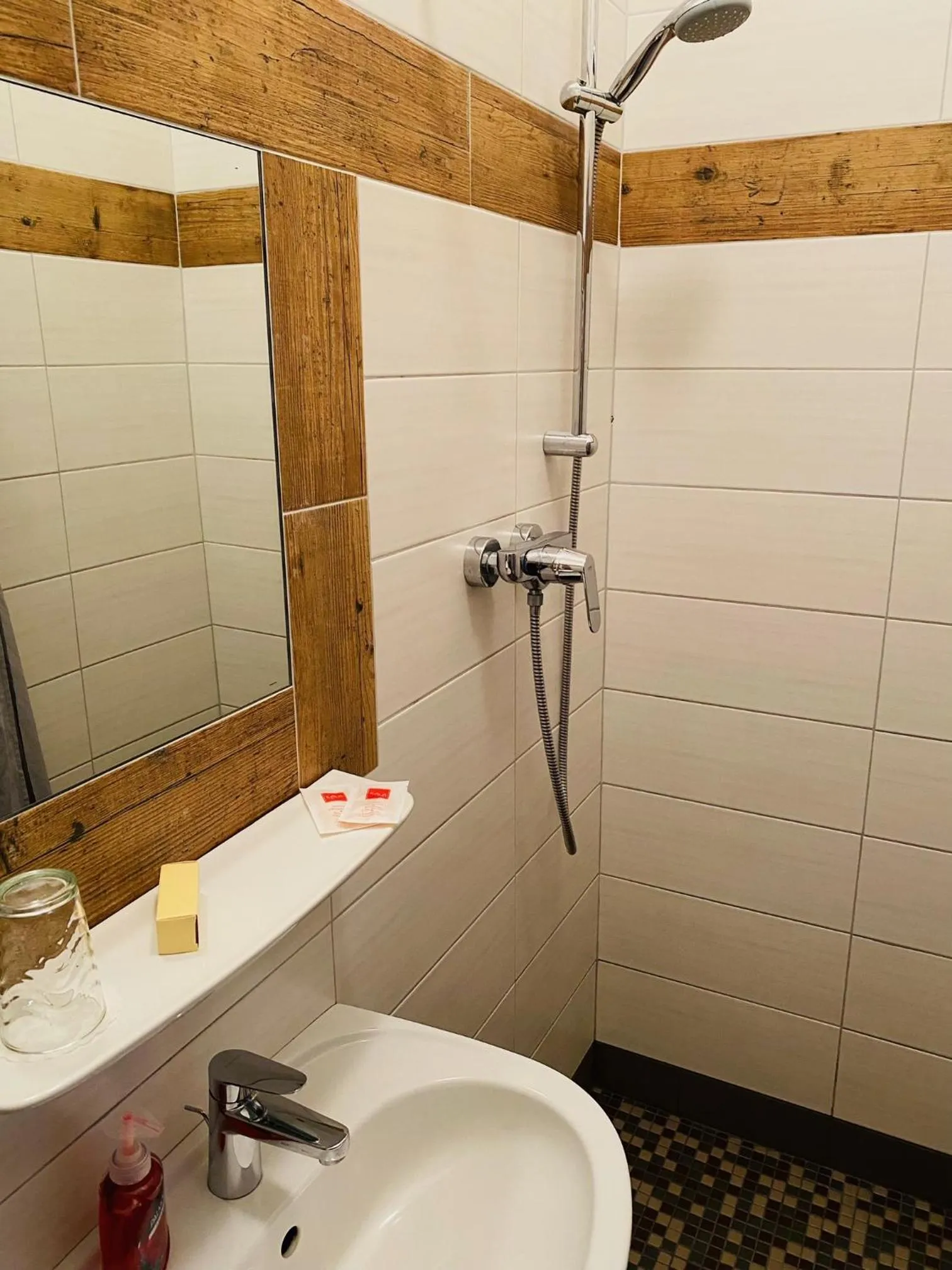 Bathroom in Waldhotel