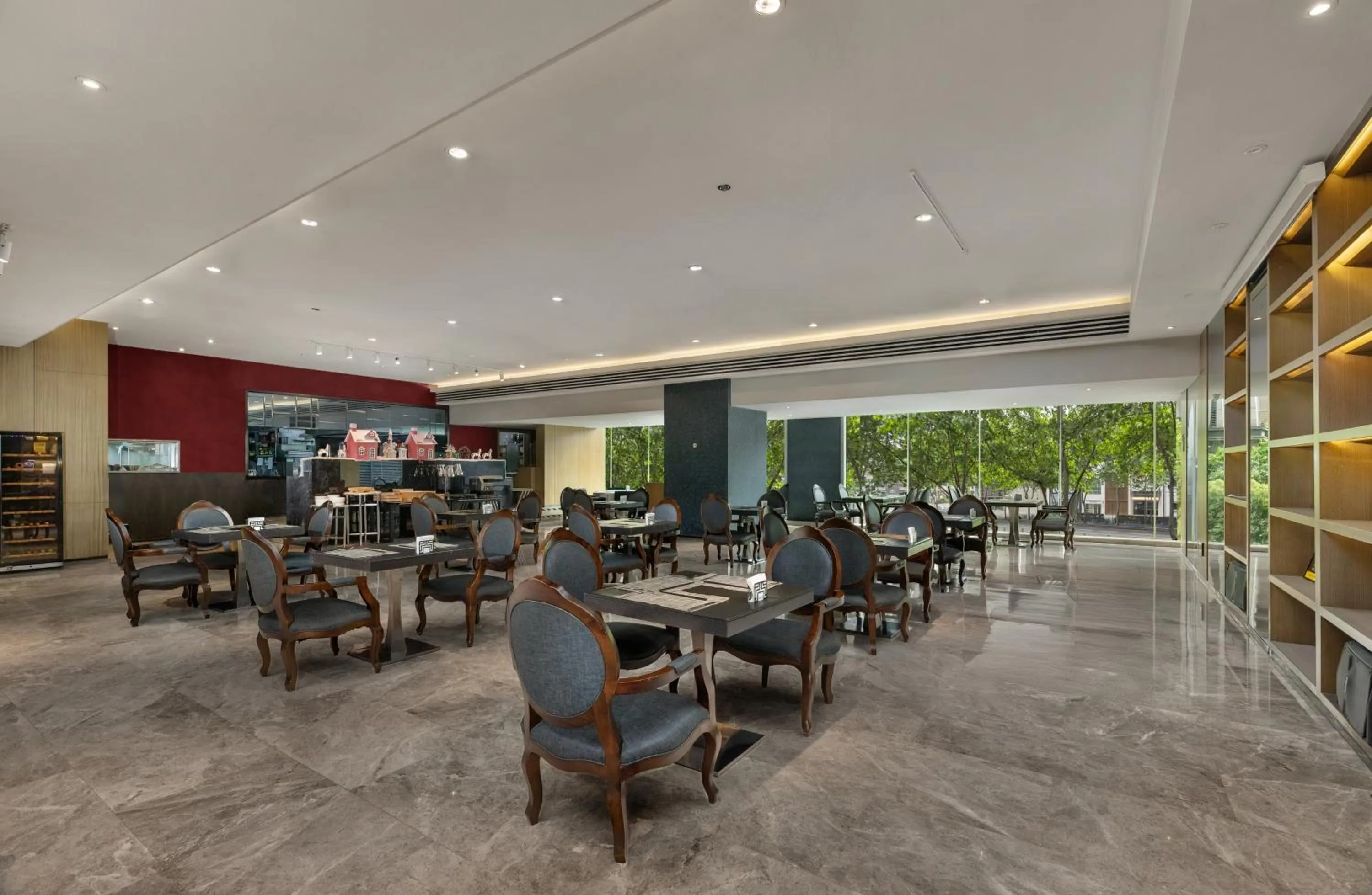 Restaurant/places to eat in Rhombus Park Aura Chengdu Hotel