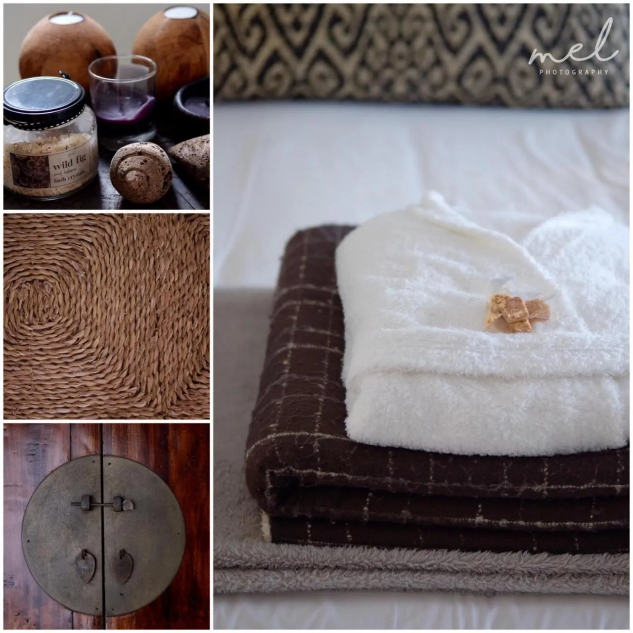 Decorative detail, Bed in Agulhas Ocean House