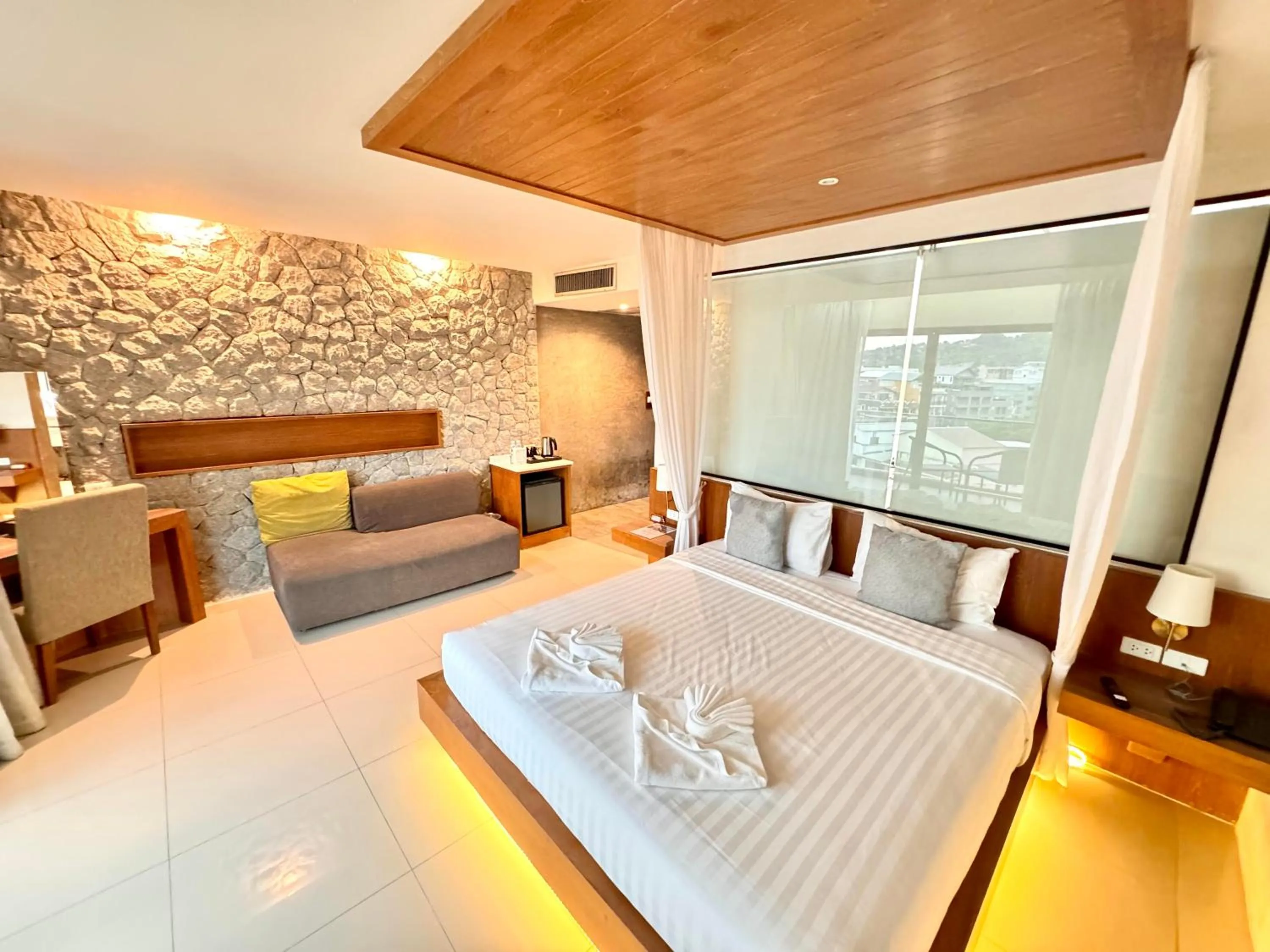 Bedroom, Bed in De Cozé Hotel