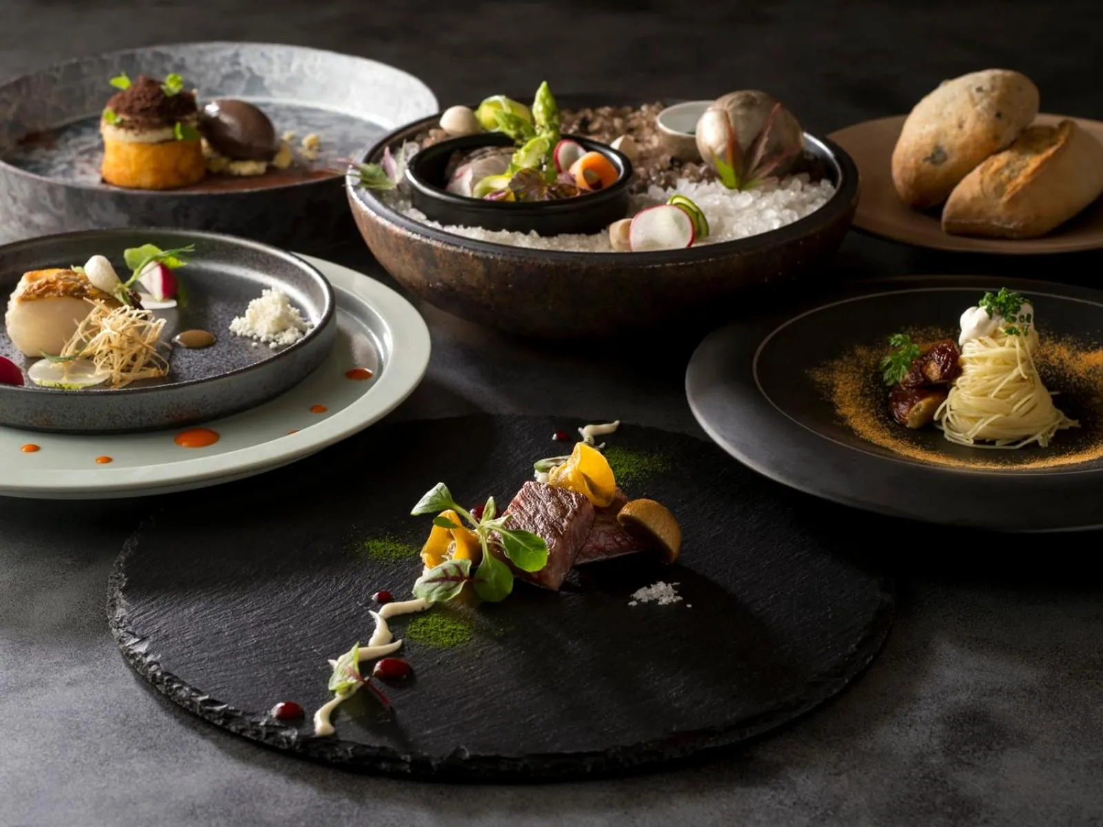 Dinner in Furuyu Onsen Oncri