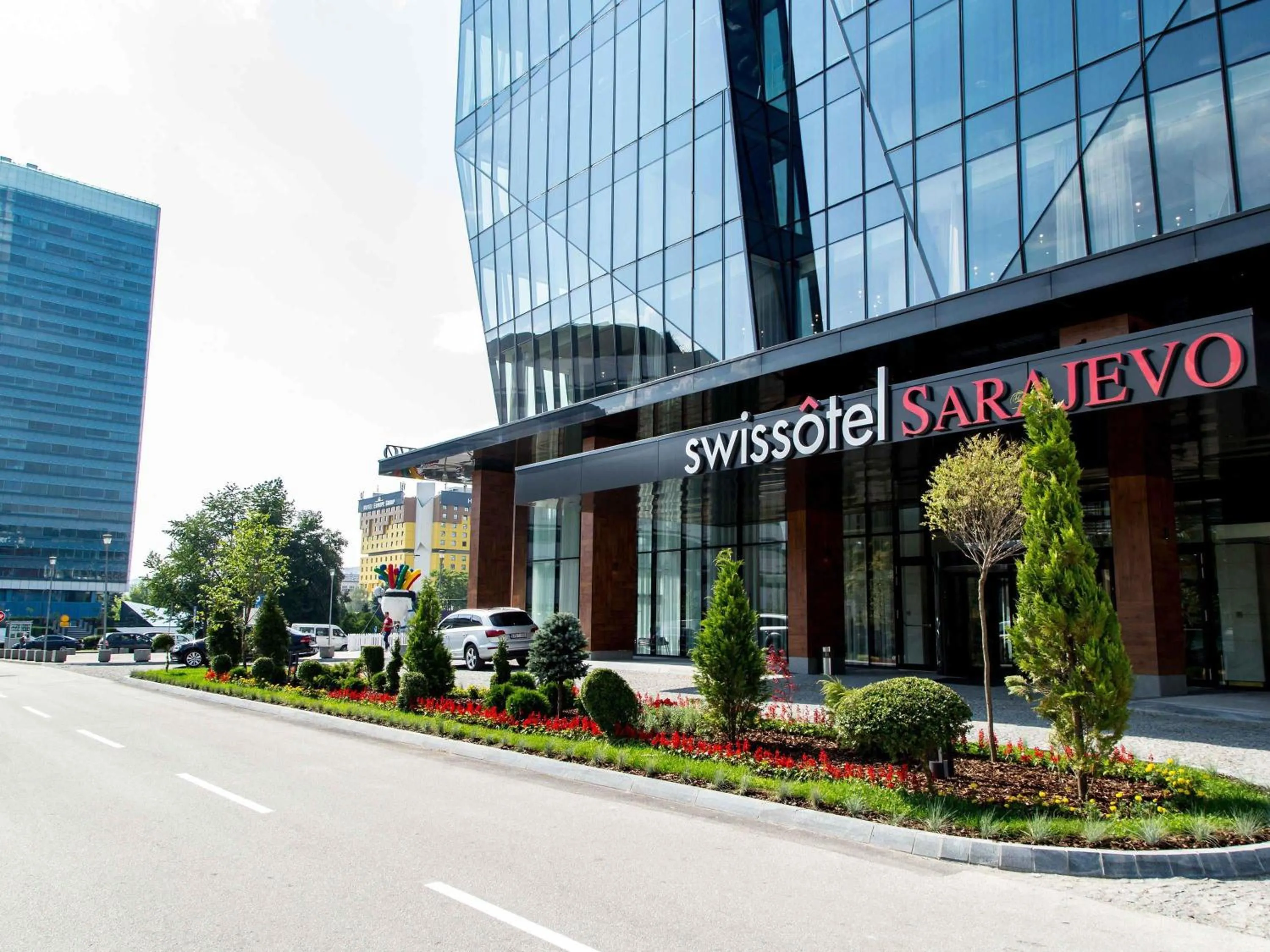 Property building in Swissotel Sarajevo