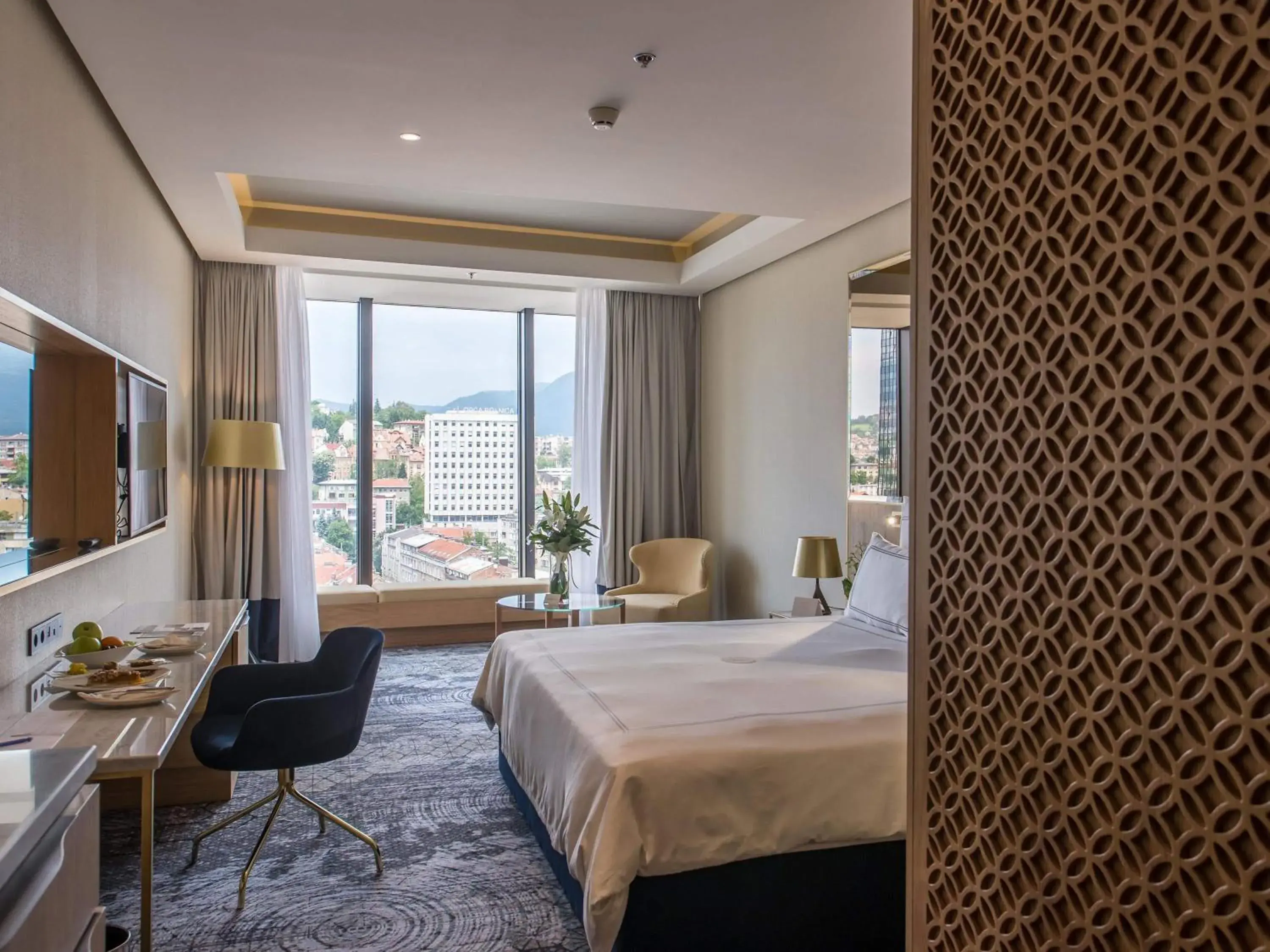 Bedroom, Bed in Swissotel Sarajevo Bedroom, Bed in Swissotel Sarajevo